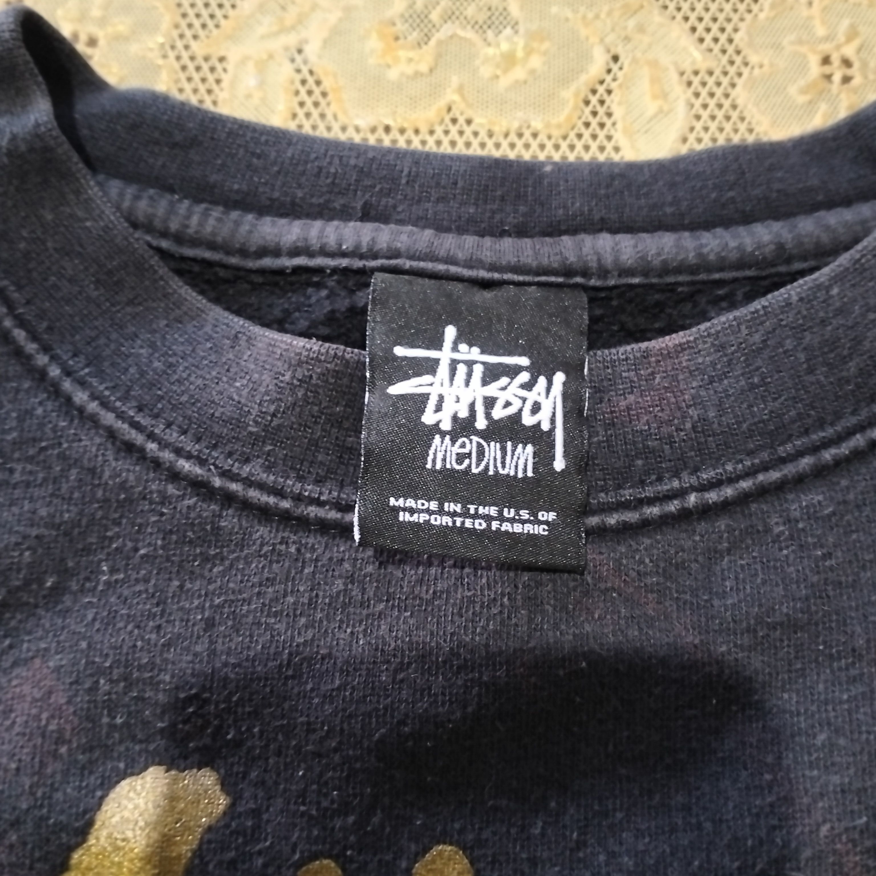 Stussy Stussy Crewneck Yo Raps (Very Rare) Size US M / EU 48-50 / 2 - 3 Thumbnail