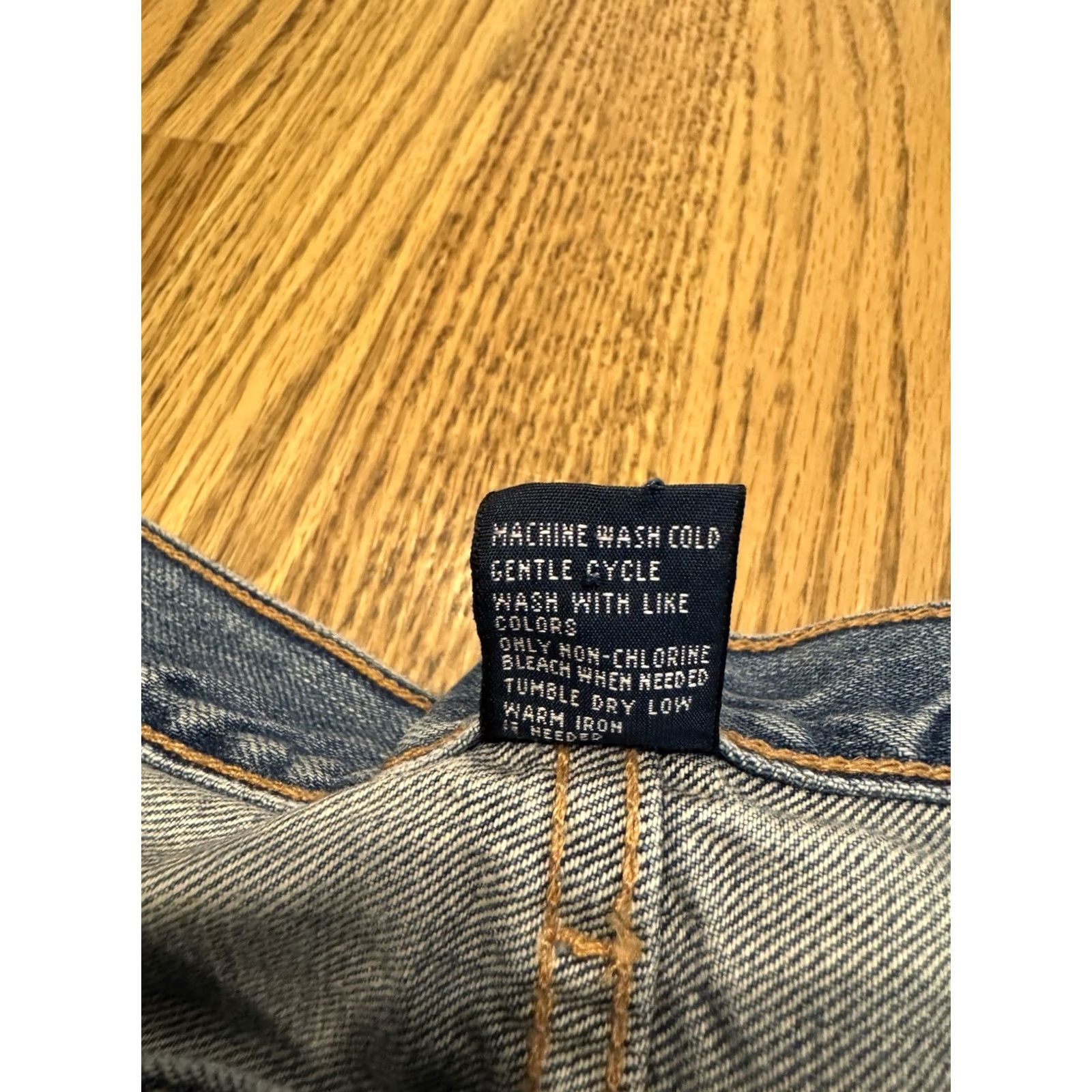 Polo Ralph Lauren VINTAGE Polo Ralph Lauren Jeans Co Mens 40x32 Denim Pants Blue Straight 90s USA Size US L / EU 52-54 / 3 - 4 Thumbnail