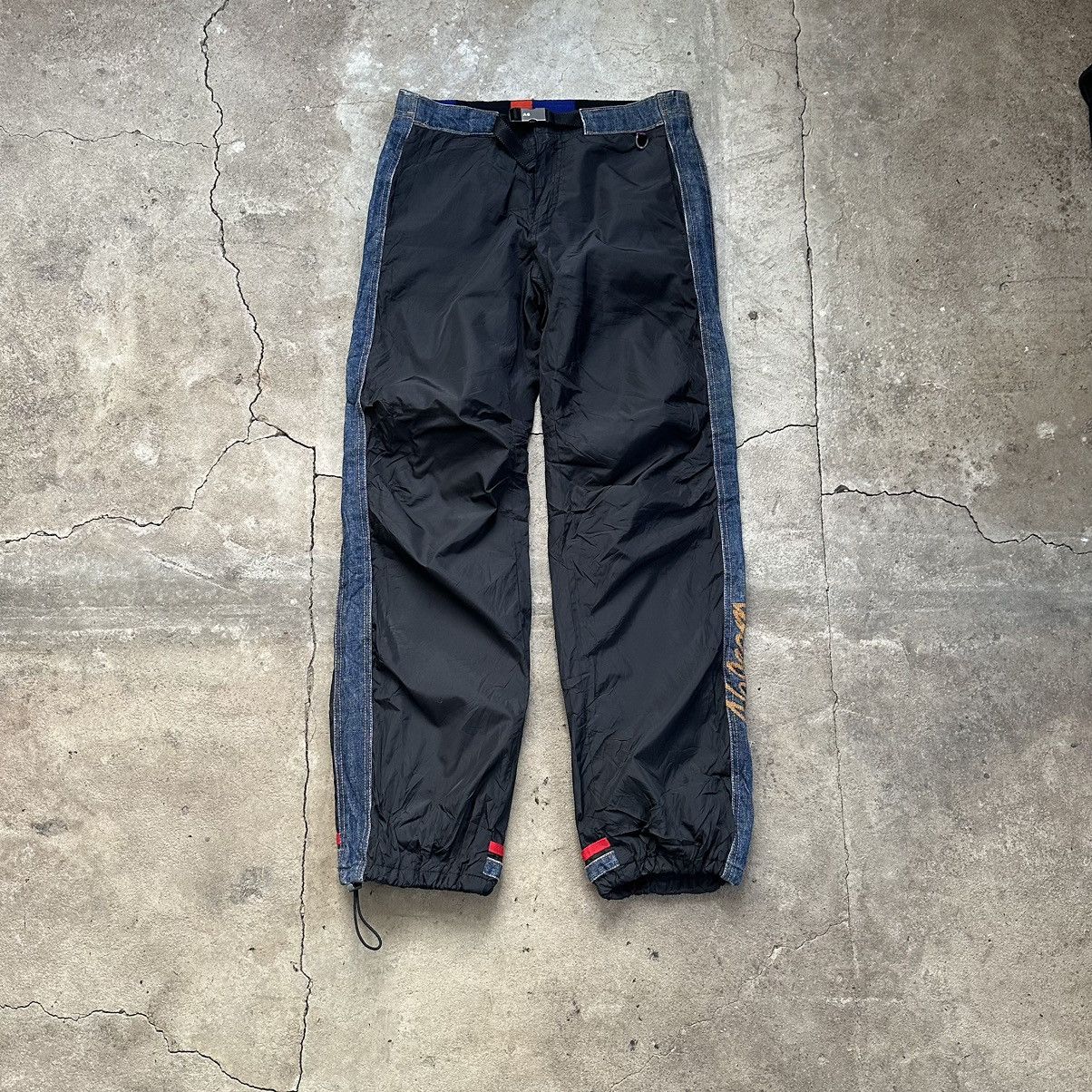 Marithe + Francois Girbaud Flare jeans and nylon A6 Japanese parachute pants Size 27" / US 4 / IT 40 - 1 Thumbnail