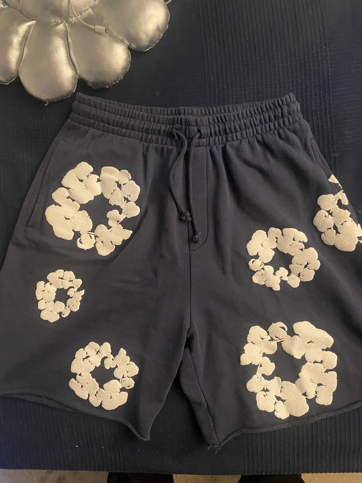 DENIM TEARS Denim tears Navy Shorts Size M Size US 30 / EU 46 - 1 Thumbnail