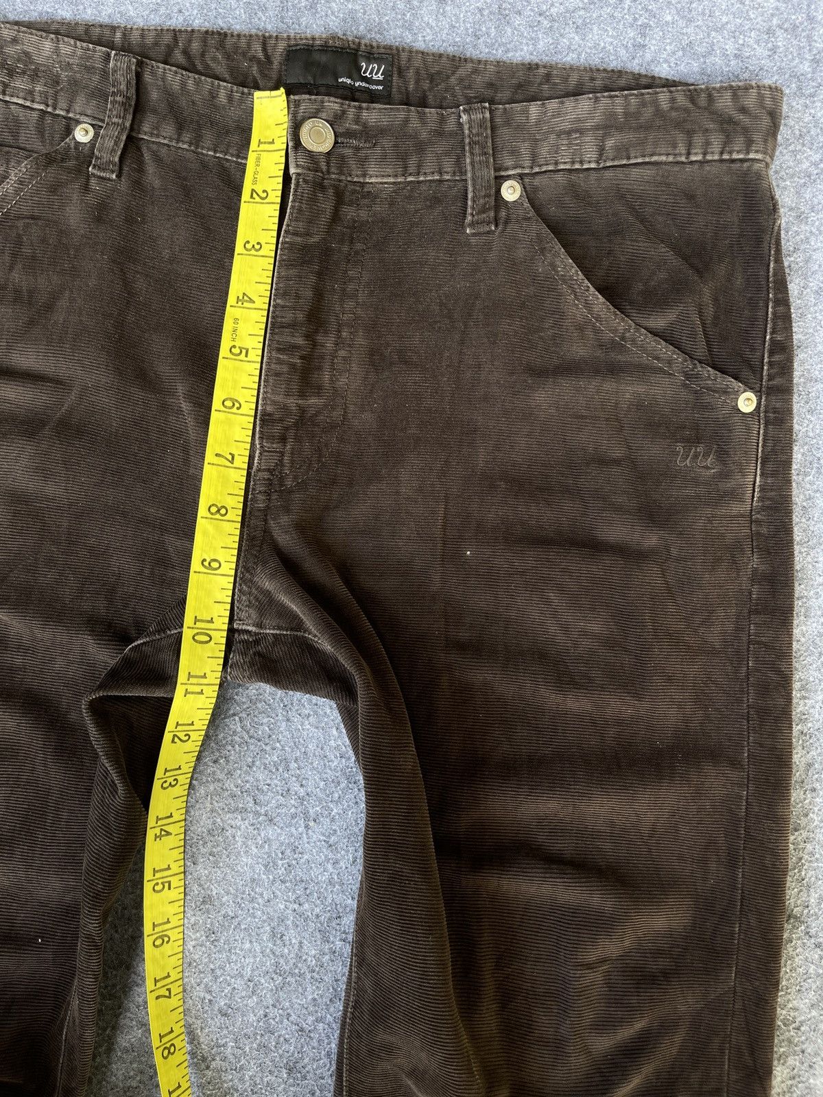 Undercover Hype Beast🔥Uniqlo x Undercover🔥Distressed Corduroi Pants Size US 35 - 4 Thumbnail