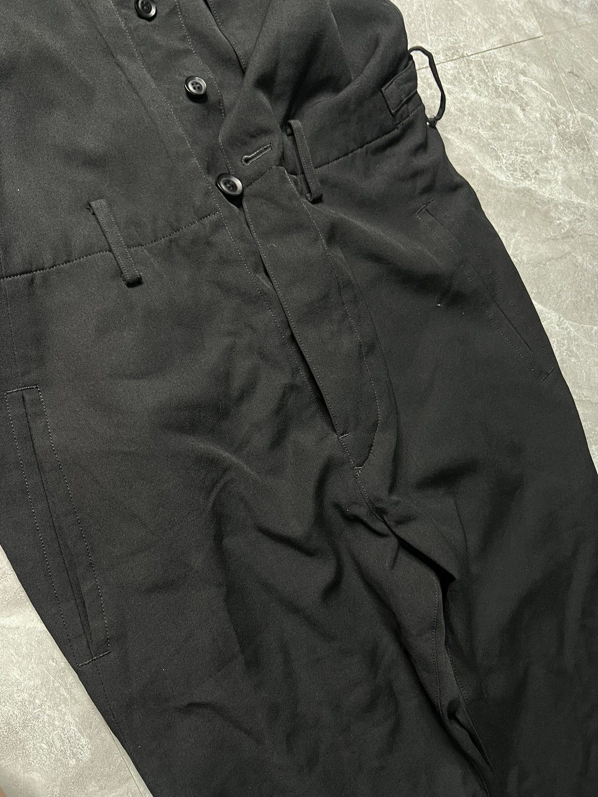 Nude: Masahiko Maruyama Nude:Masahiko Maruyama F/W 18 “MonochromeRich” Wool Jumpsuit Size US 31 - 4 Thumbnail