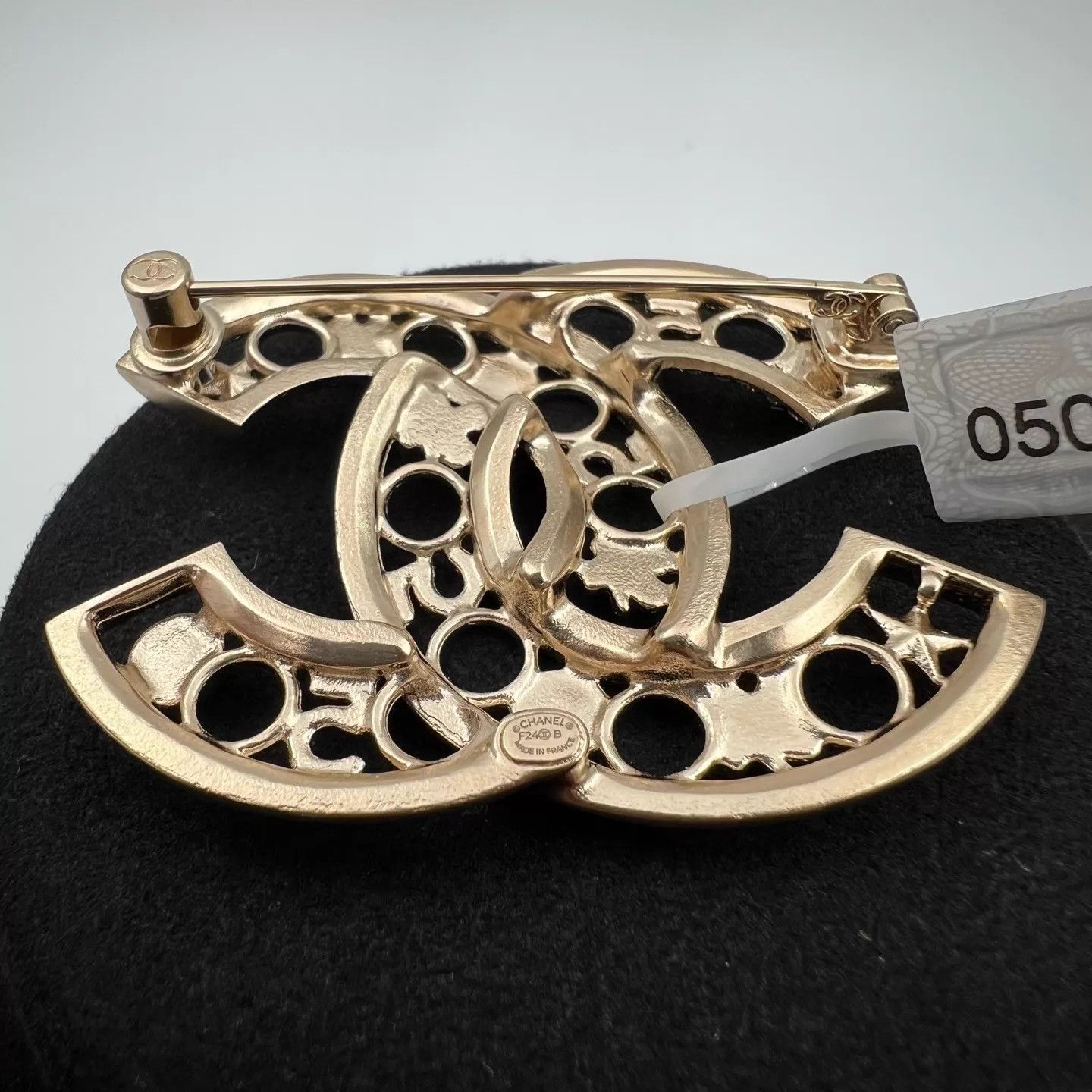 Chanel CHANEL CC Crystal Brooch New Size ONE SIZE - 5 Thumbnail