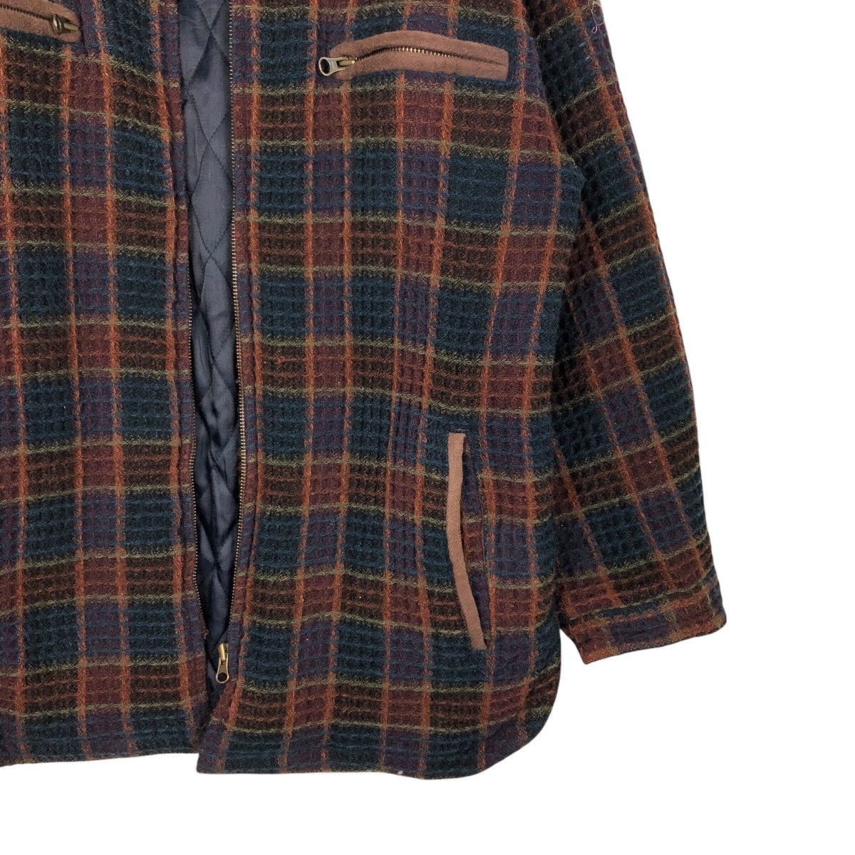 Japanese Brand 📌Vintage Wool Work Jacket Renown Tartan Design Issey Miyake Size US M / EU 48-50 / 2 - 6 Thumbnail