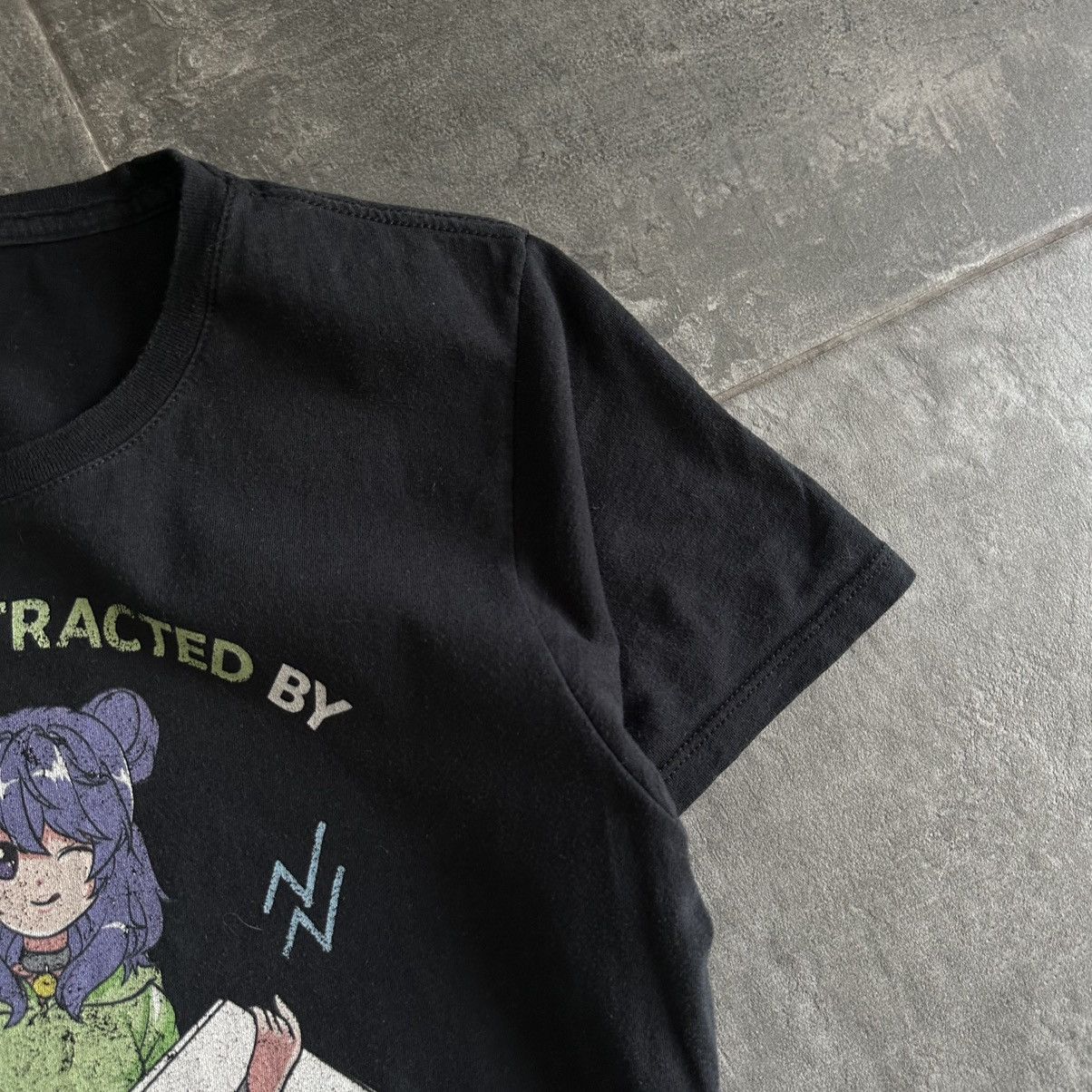 Cartoon Network × Vintage Vintage Easily Distracted By Anime And Sketching T-shirts Size M / US 6-8 / IT 42-44 - 3 Thumbnail