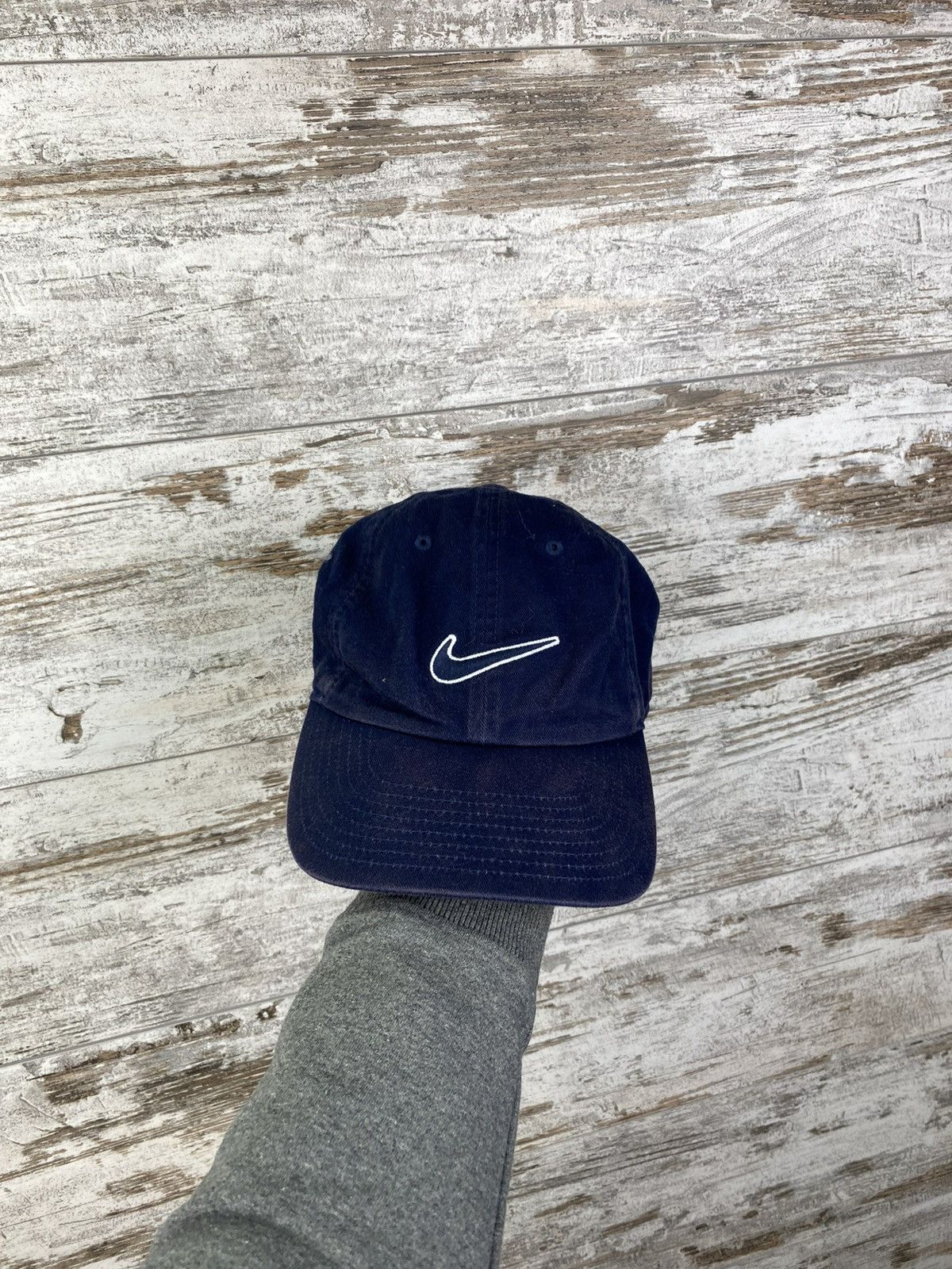 Nike × Vintage Mens Vintage Nike big logo hats cap hat y2k rare swoosh acg Size ONE SIZE - 1 Thumbnail