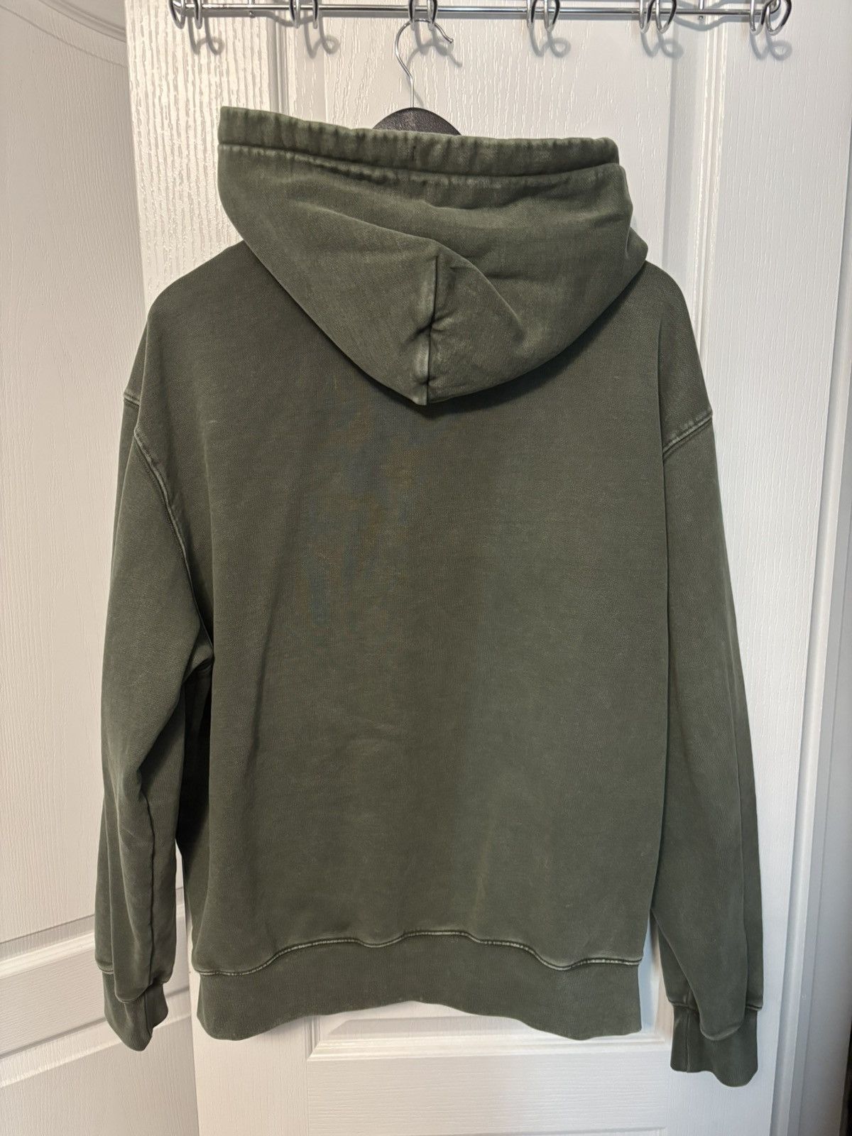 OVO Garment Dyed Full Zip Hoodie