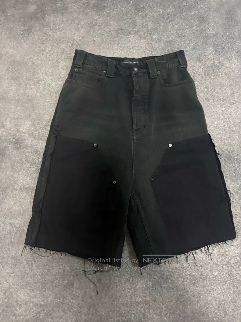Balenciaga Balenciaga size XS Workwear lumberjack water-washed denim Size US 27 - 1 Thumbnail