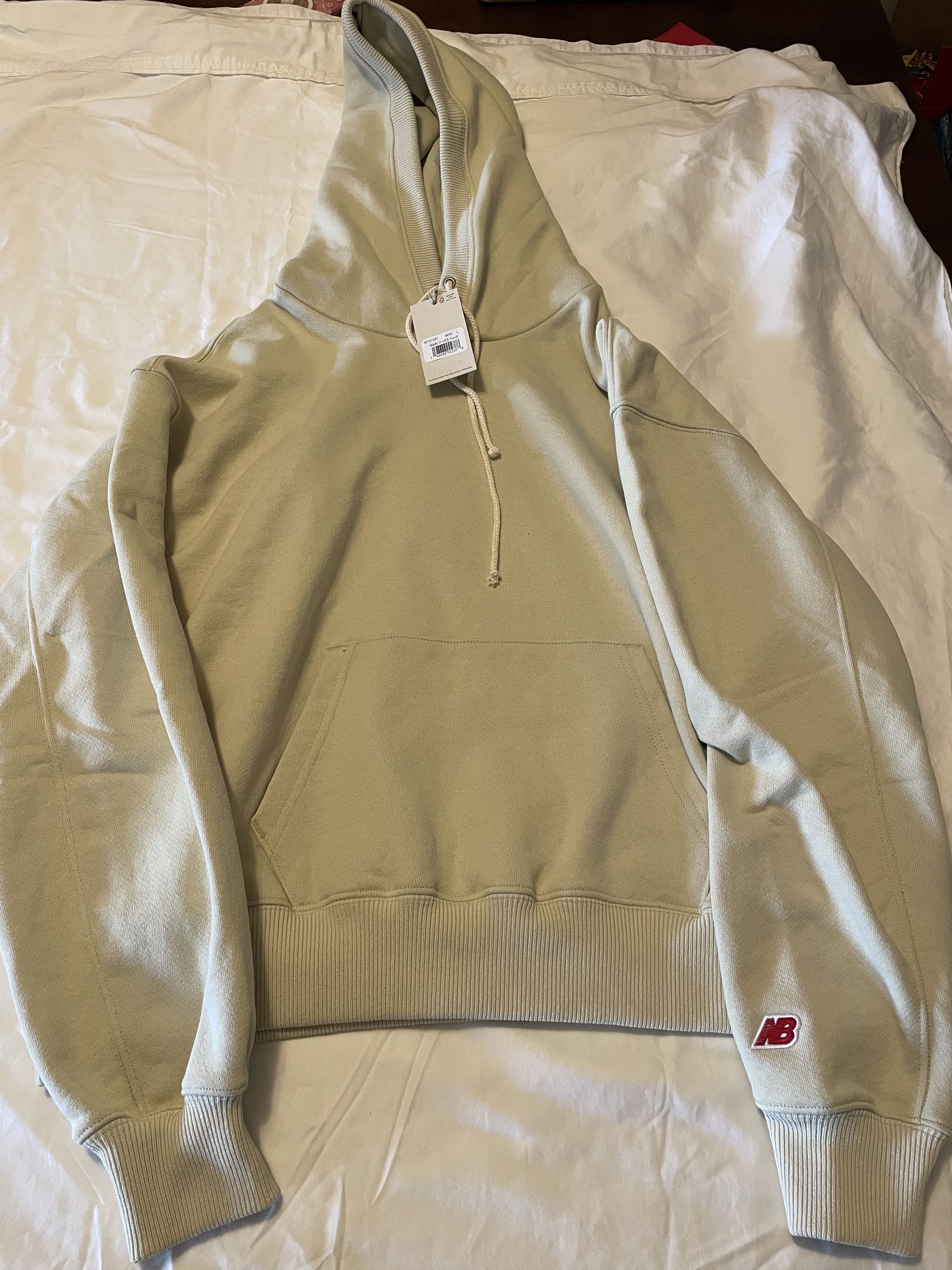 New Balance New Balance Made in USA Hoodie – Large – Mint Green – NWT Size L / US 10 / IT 46 - 1 Thumbnail