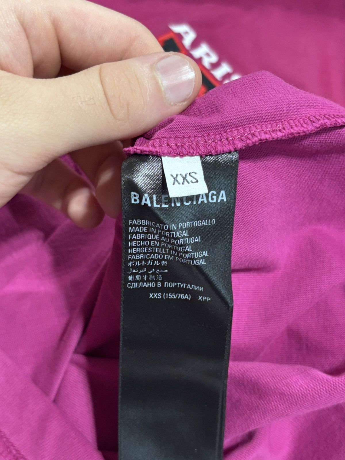 Balenciaga Balenciaga Authentic Apparel Tee Size US XXS / EU 40 - 5 Thumbnail
