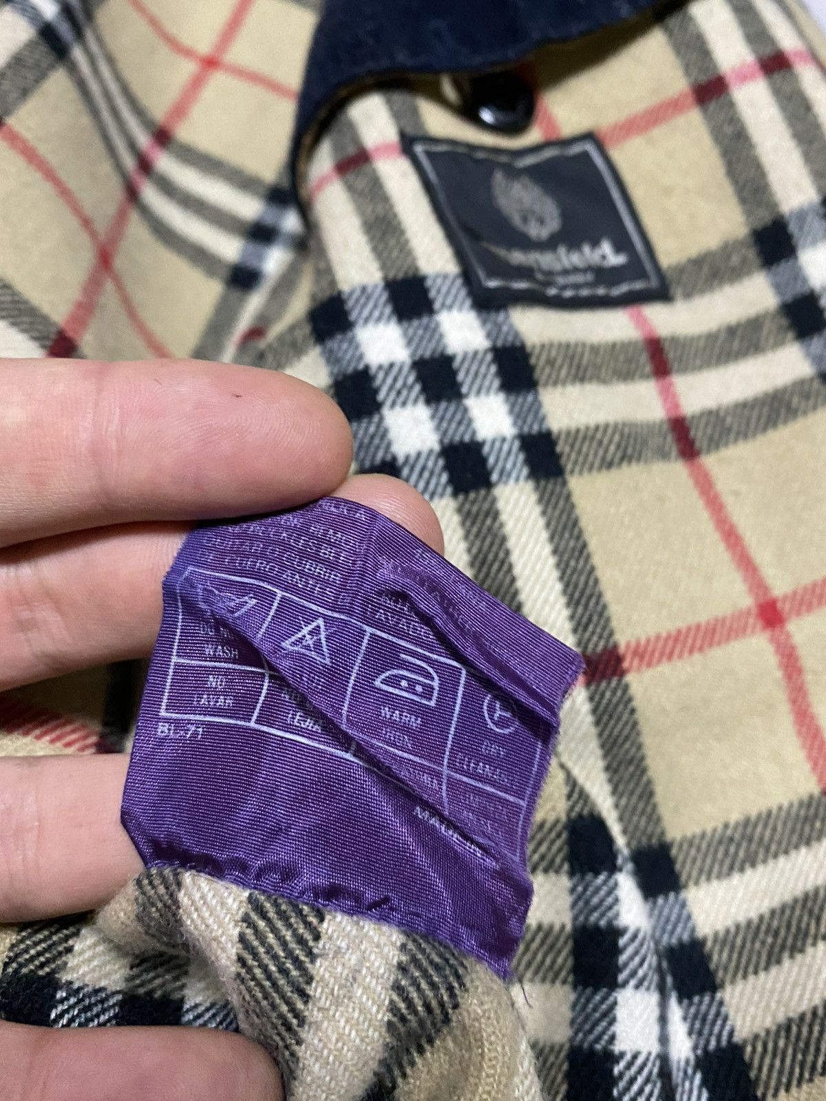 Burberry Prorsum Burberry wool zip nova check bomber jacket Size US L / EU 52-54 / 3 - 11 Thumbnail
