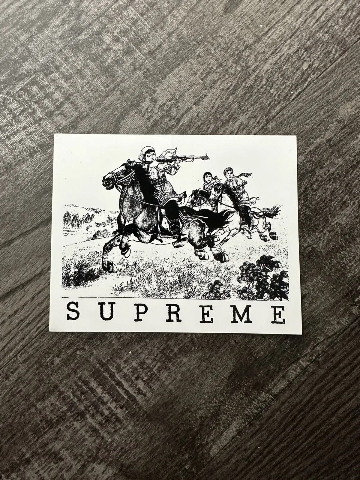 Supreme Supreme Greetings Tee 2x Stickers Grailed