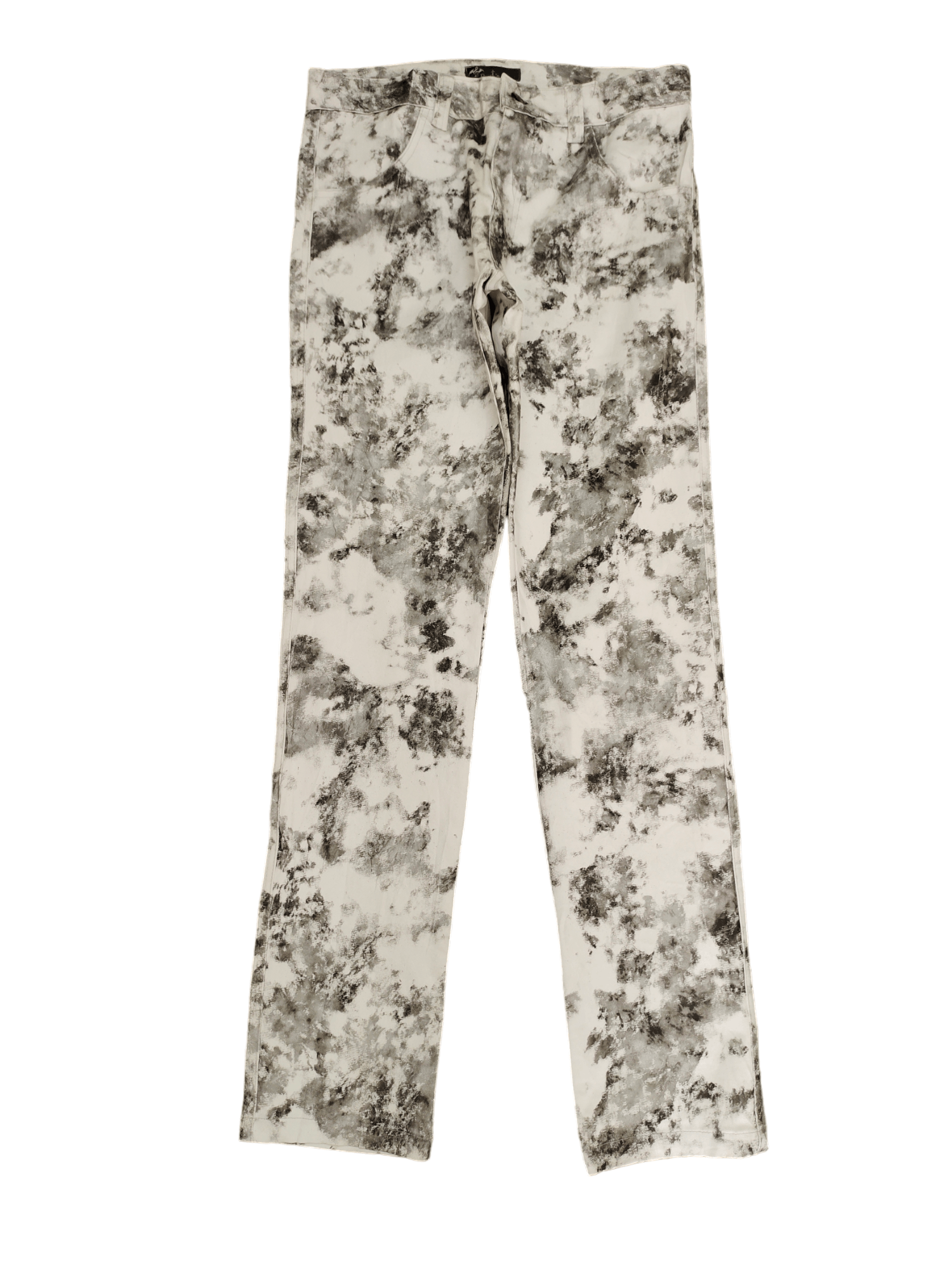 image of Hype x If Six Was Nine Devil N Bass Japan Punk Coated Denim Pants Slim Fit, Men's (Size 30)