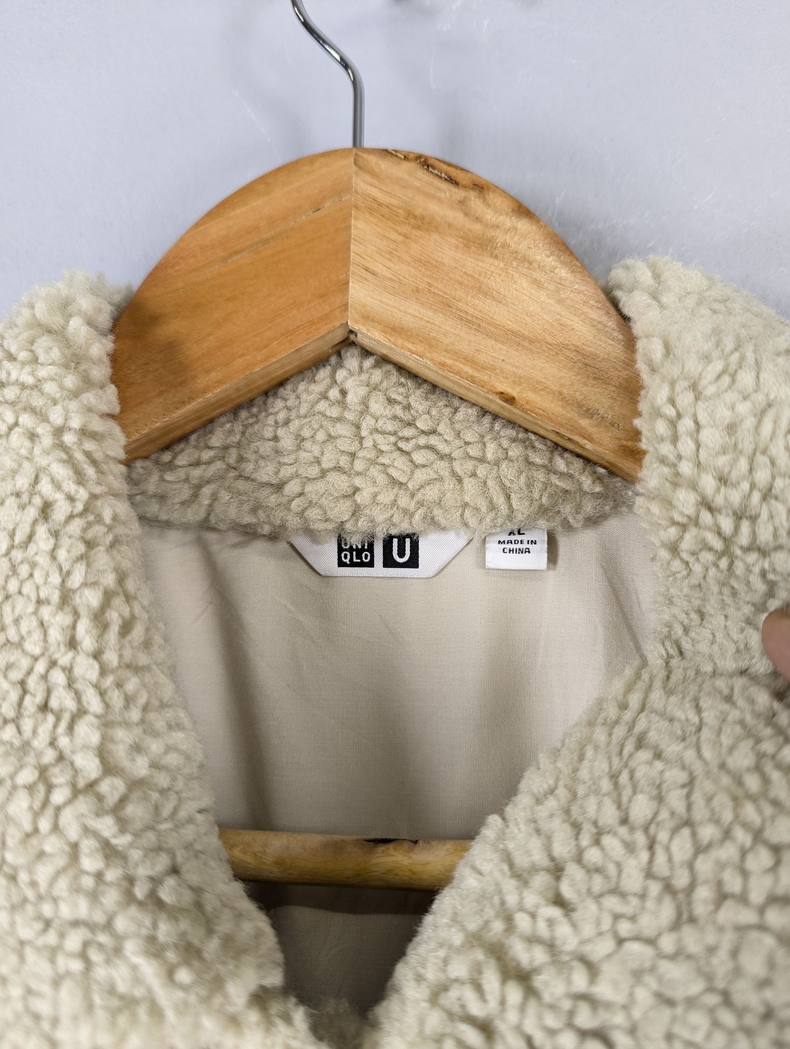 Christophe Lemaire Uniqlo X Christophe Lemaire Sherpa Button Ups Jacket Size US XL / EU 56 / 4 - 6 Thumbnail