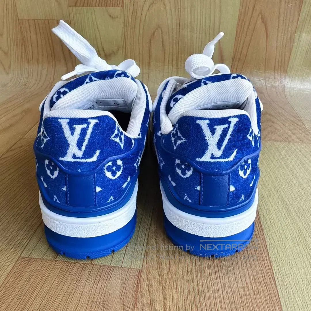 Louis Vuitton Louis Vuitton Low Top Laced Fashion Sneakers| Size US 5 / IT 35 - 5 Thumbnail