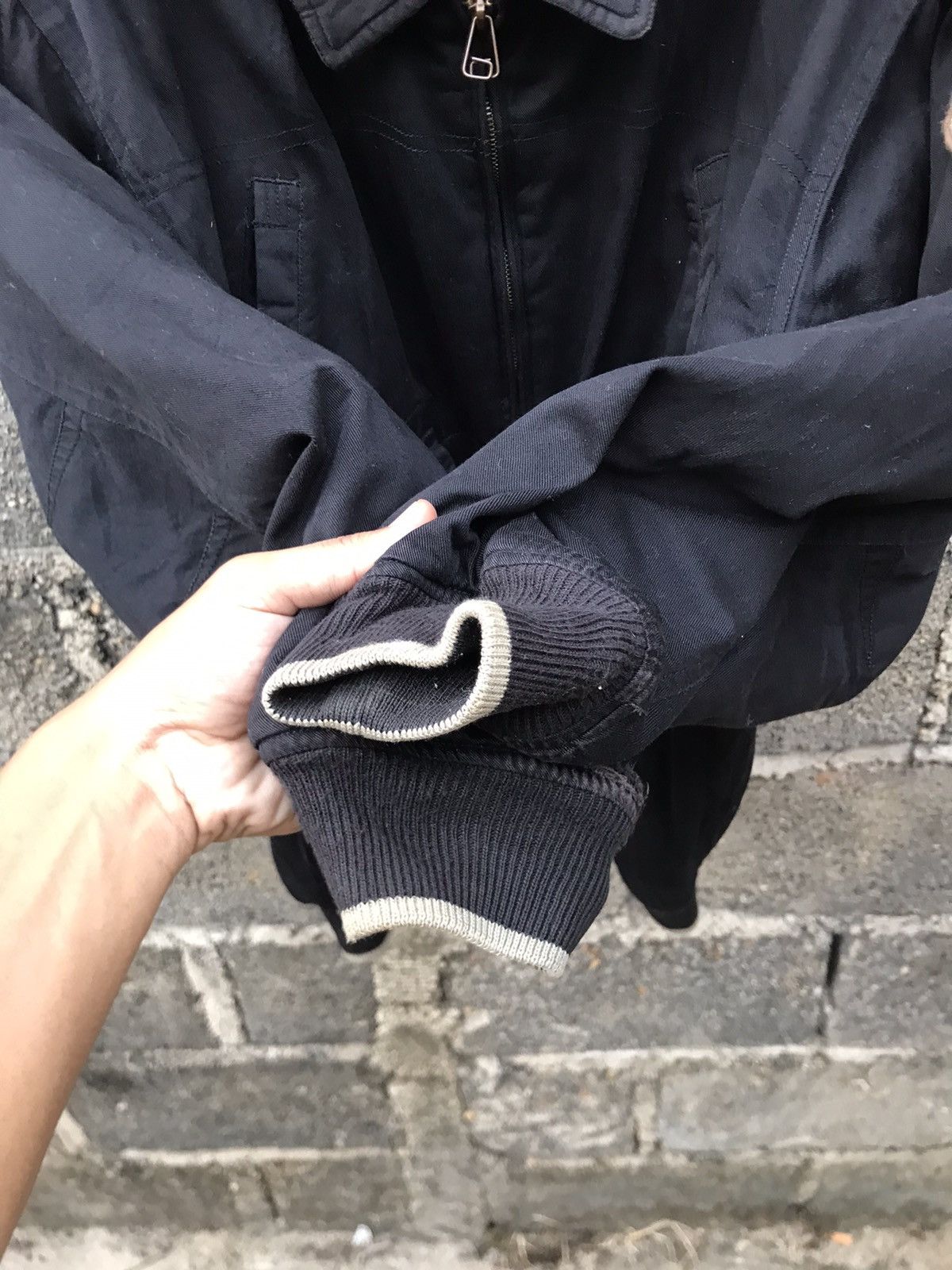 Japanese Brand ⚡️Vintage Practstudio Distressted Bomber Jacket Size US M / EU 48-50 / 2 - 7 Thumbnail