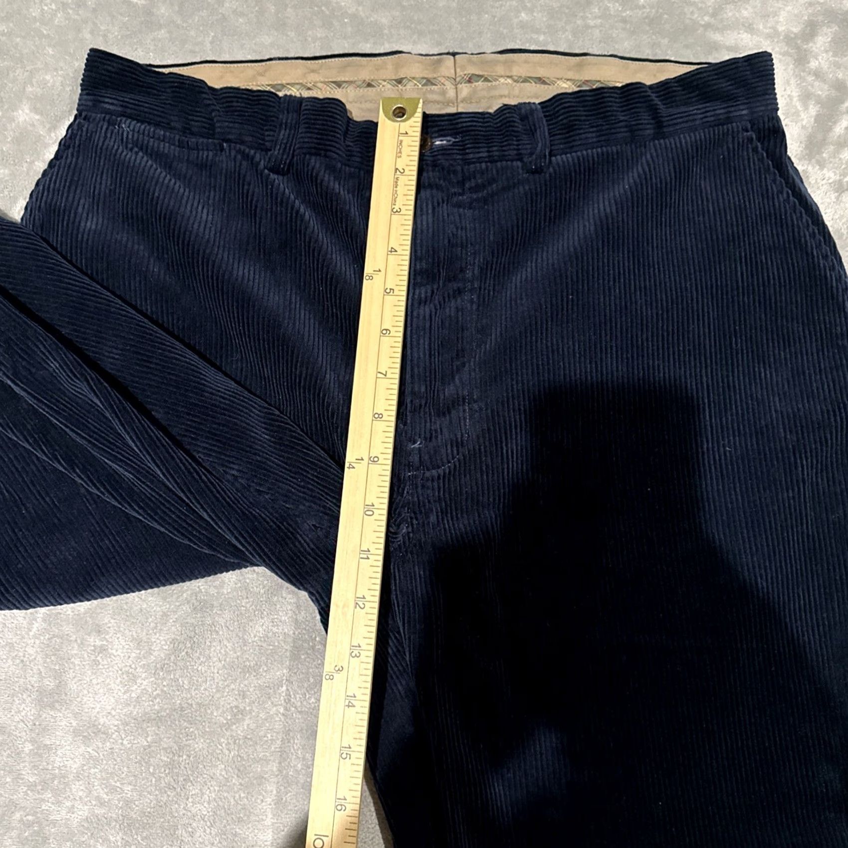 Polo Ralph Lauren VINTAGE Polo Ralph Lauren Corduroy Pants Main Selling Point Navy Blue 36x30 90s Preppy USA Mens Regular Straight Chino Doors? Size US M / EU 48-50 / 2 - 6 Thumbnail