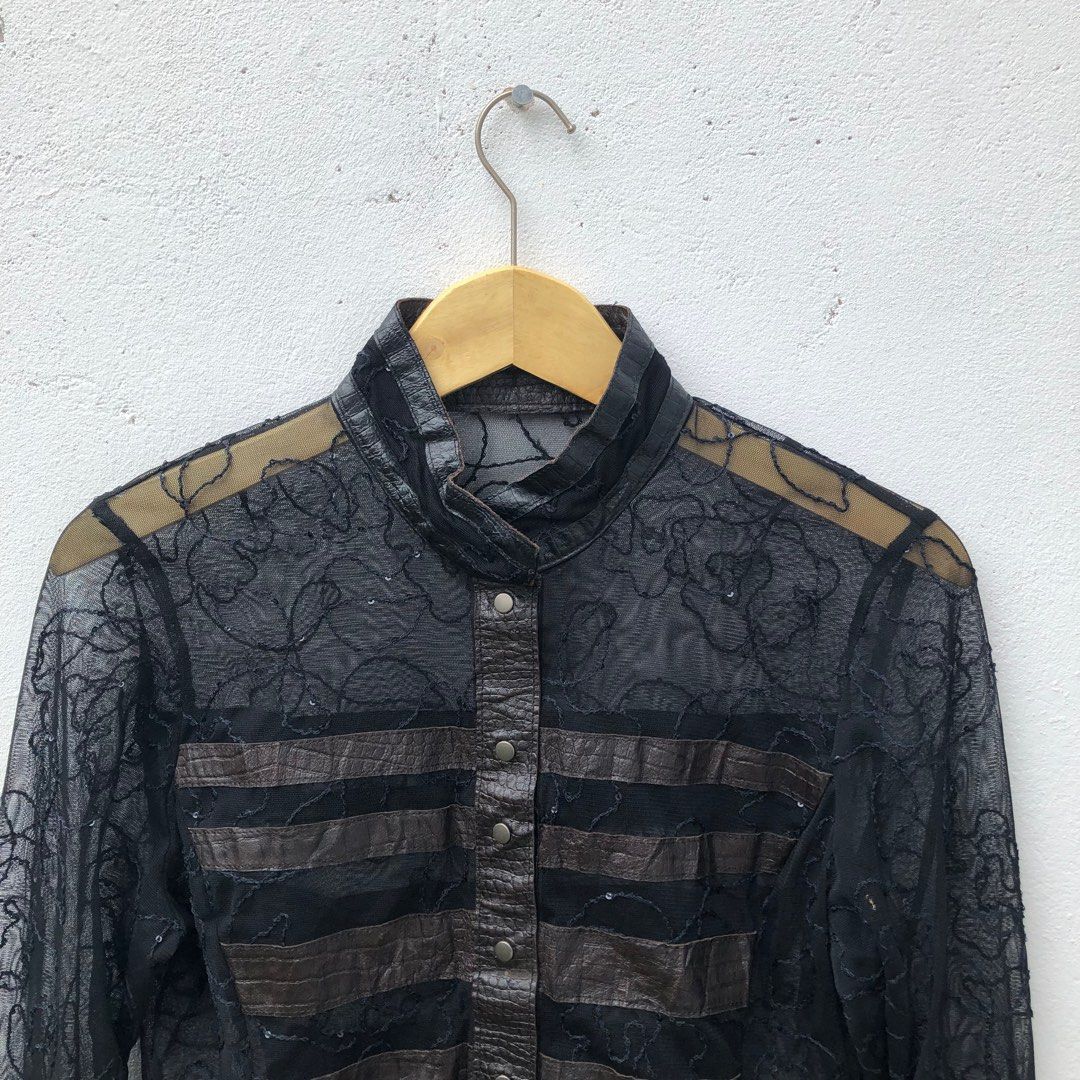 20471120 Japanese mesh bondage shirt Size US M / EU 48-50 / 2 - 2 Thumbnail