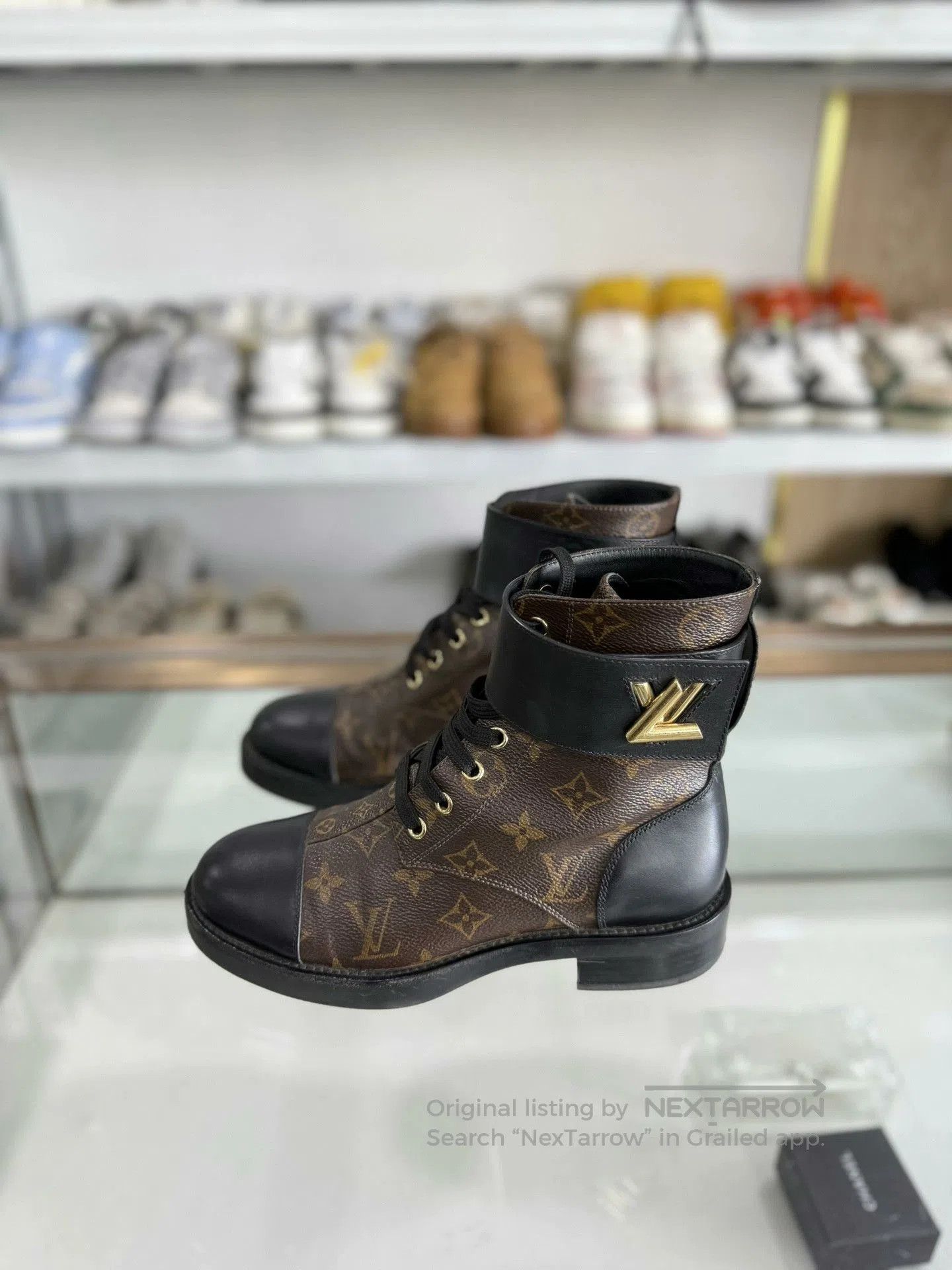 Louis Vuitton Louis Vuitton Monogram Ankle Boots Women's. Size US 6.5 / IT 36.5 - 1 Thumbnail