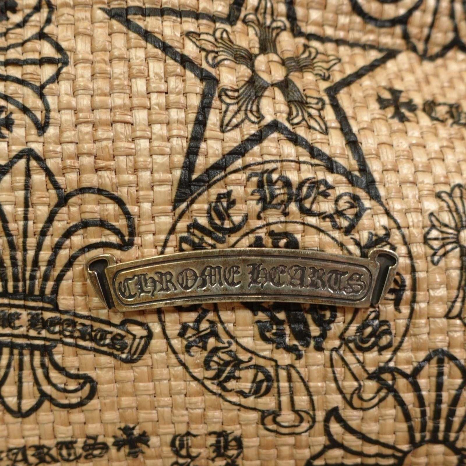 Chrome Hearts Chrome Hearts Stencil Beach Bag in Tan Size ONE SIZE - 4 Thumbnail