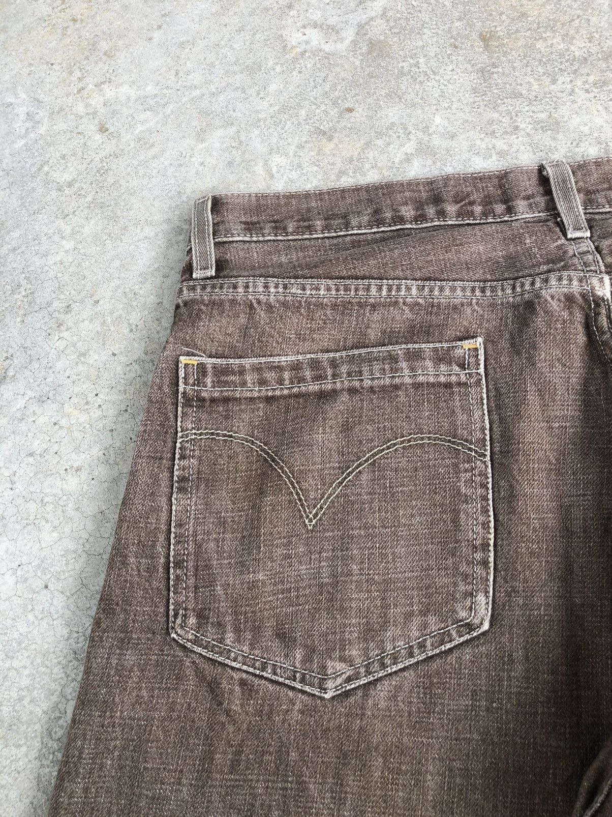 Levi's Baggy Levi’s Silvertab Distressed Jeans Size US 35 - 16 Thumbnail