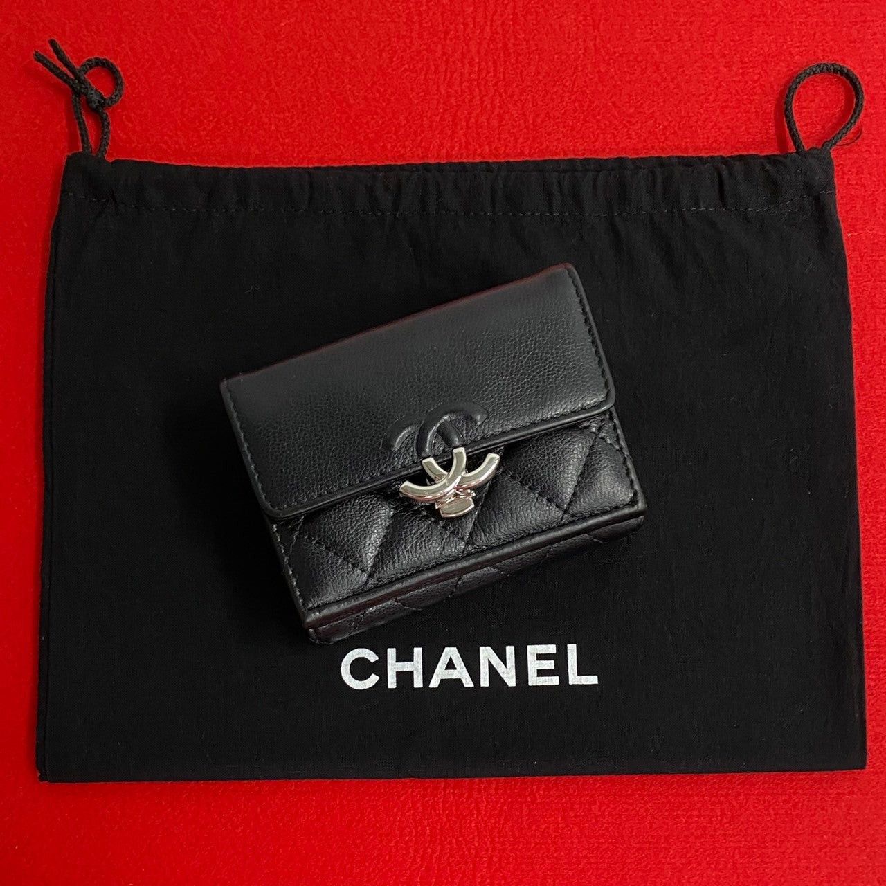 Chanel Chanel Wallet Black Caviar Size ONE SIZE - 1 Thumbnail