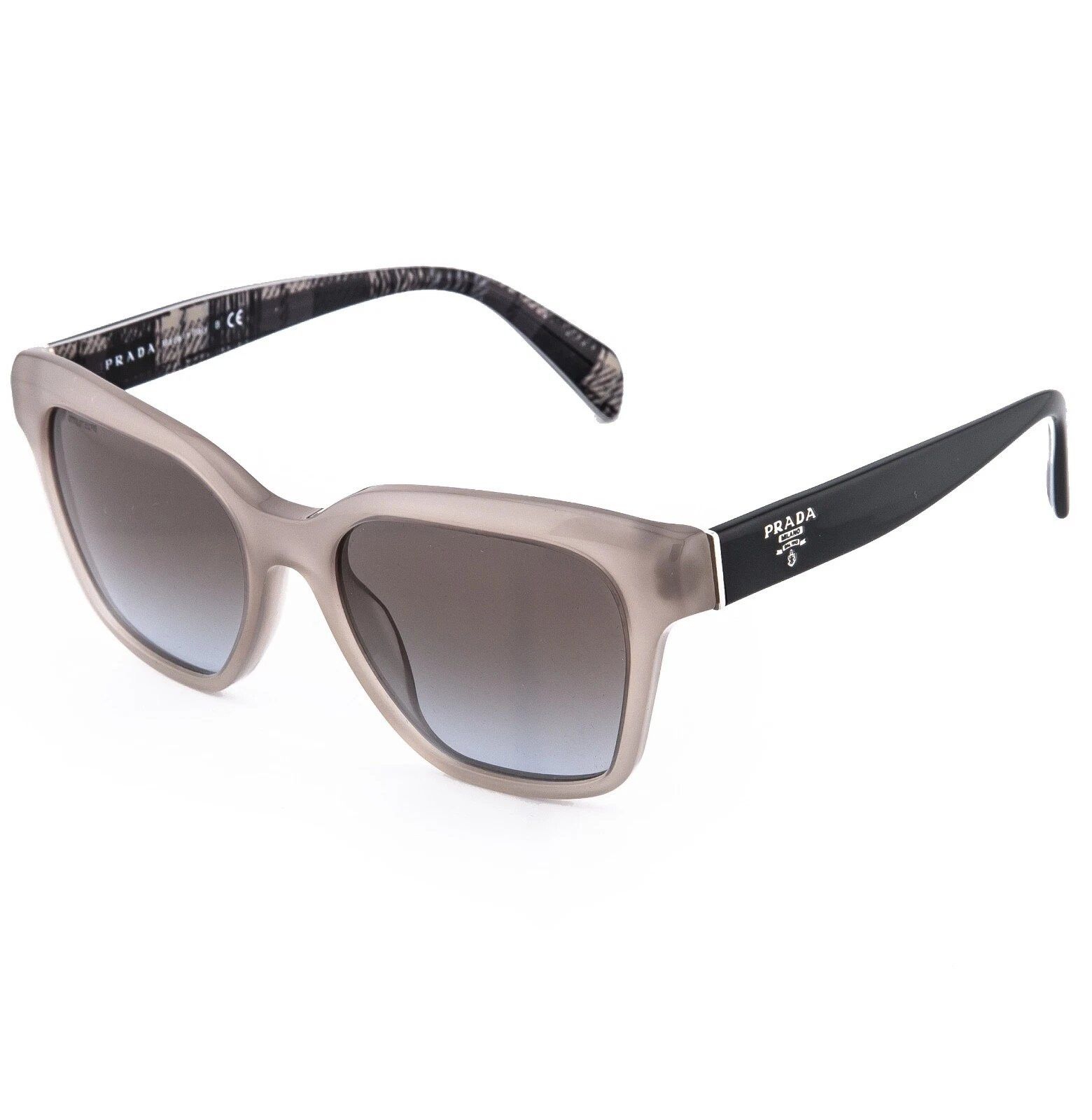 Prada PRADA 11S Heritage PR11SS Grey Black Authentic Sunglasses Size ONE SIZE - 5 Thumbnail