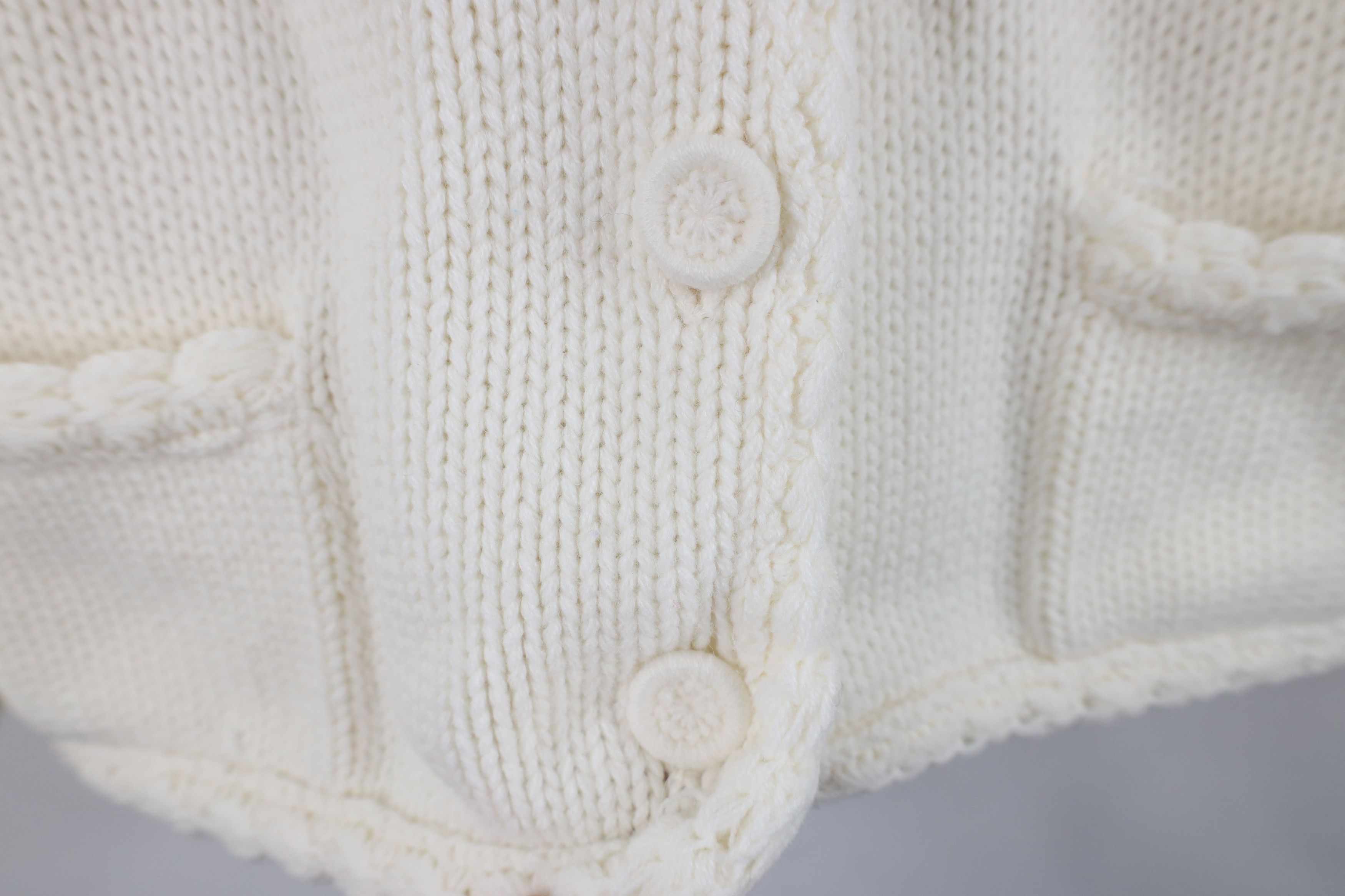 Vintage Vintage 60s Streetwear Ribbed Knit Cardigan Sweater Japan Size S / US 4 / IT 40 - 5 Thumbnail