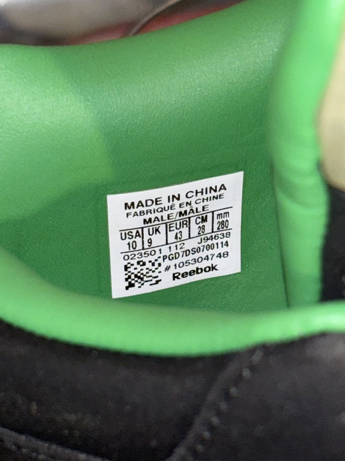 Reebok REEBOK PUMP OMNI ZONE LT SOLEBOX Size US 10 / EU 43 - 22 Thumbnail