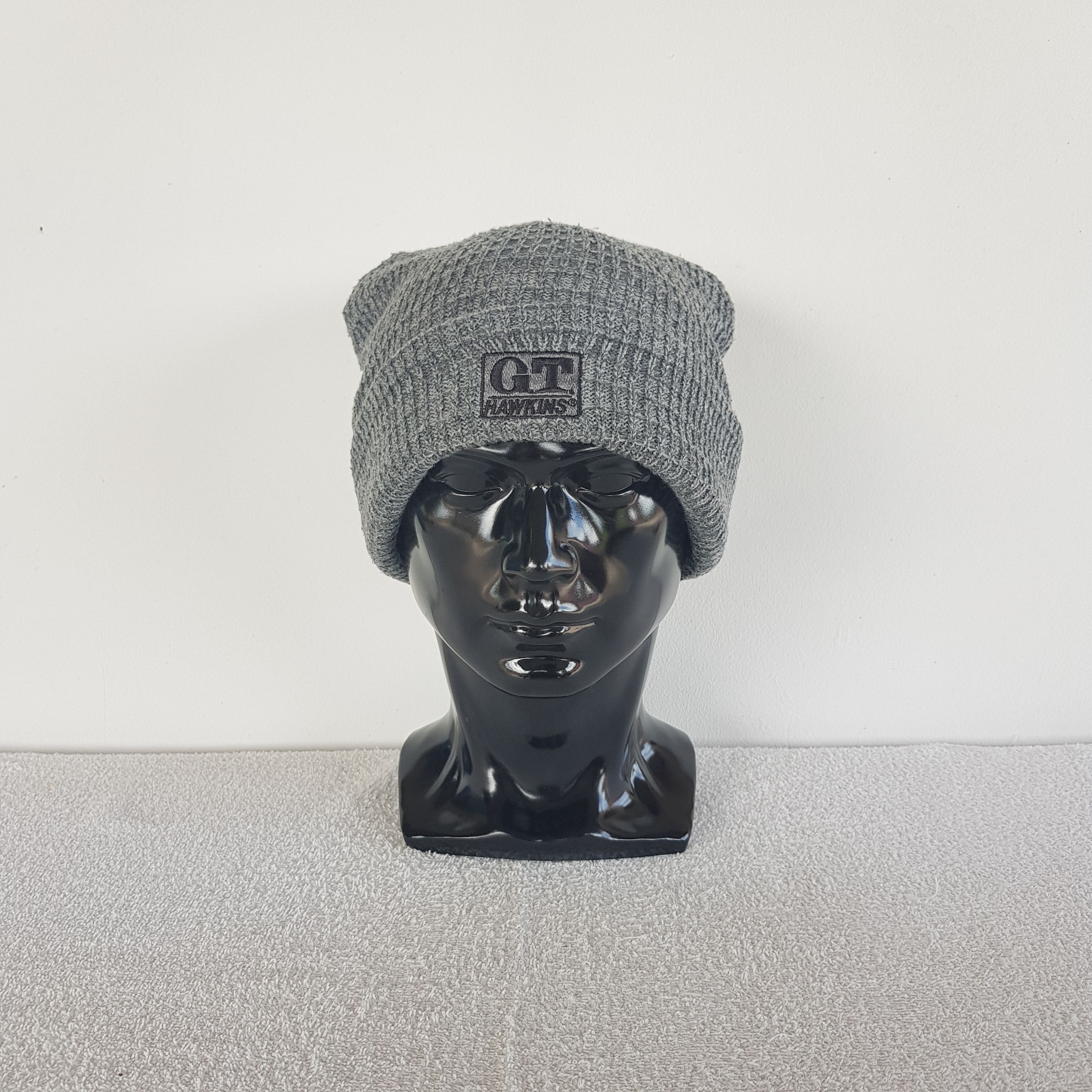Japanese Brand Vintage GT Hawkins Beanie Ribbed Knit Snow Caps Hats. Size ONE SIZE - 2 Thumbnail