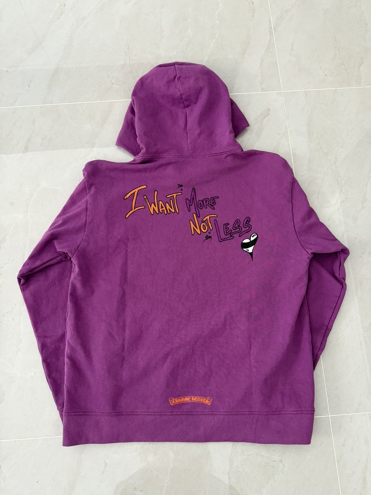 Chrome Hearts Chrome Hearts Mattyboy Purple Hoodie Sz.L Size US L / EU 52-54 / 3 - 2 Thumbnail