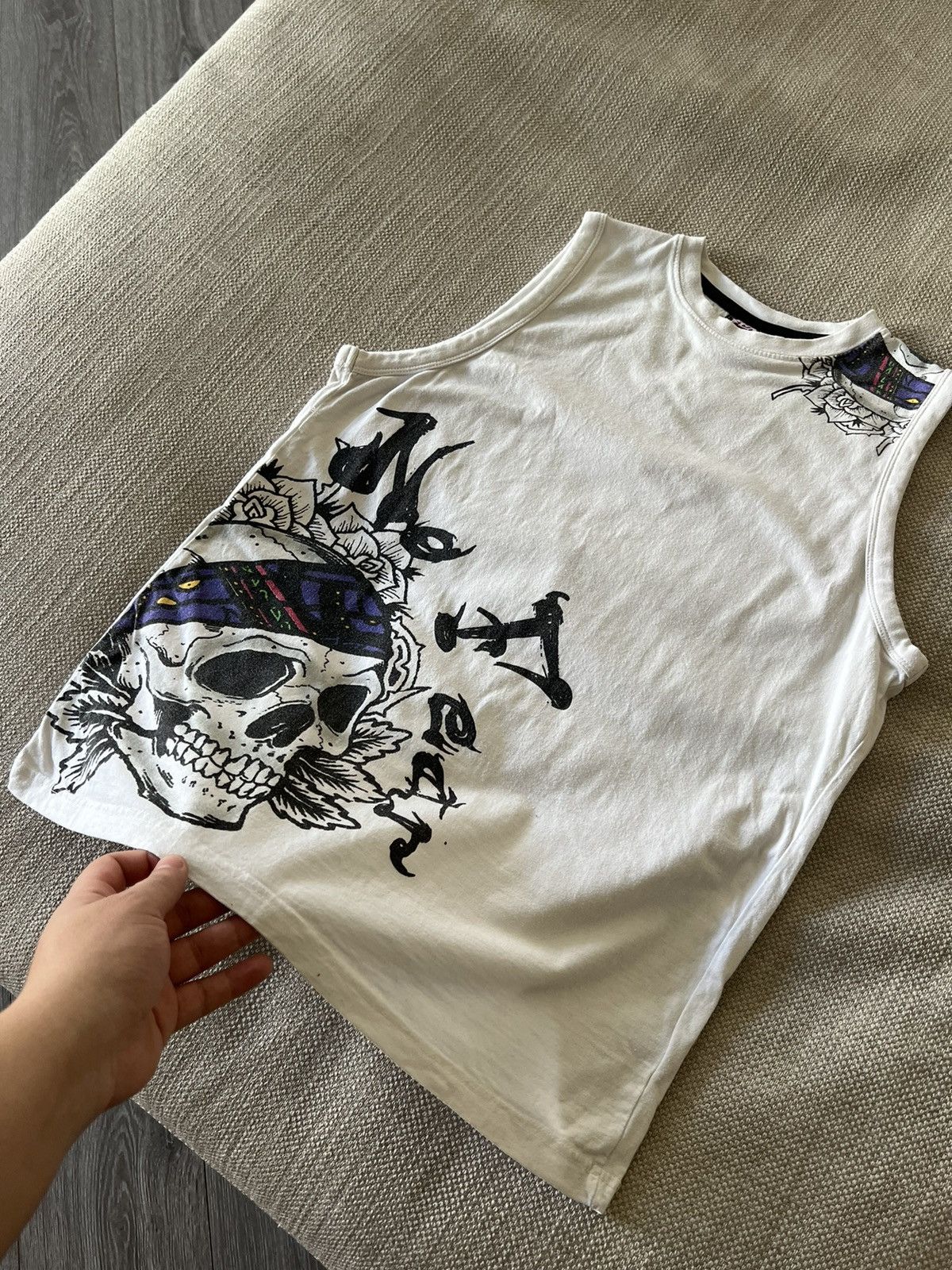 No Fear × Vintage Vintage 💥 Y2K No Fear Tank Top Tee Size US M / EU 48-50 / 2 - 7 Thumbnail