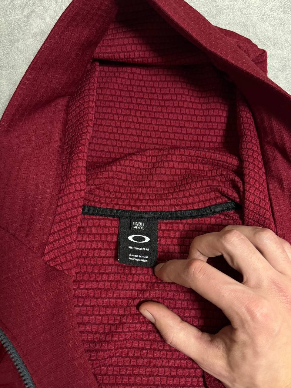 Oakley Oakley soft shell fleece zip hoodie vintage style size L XL Size US L / EU 52-54 / 3 - 10 Thumbnail