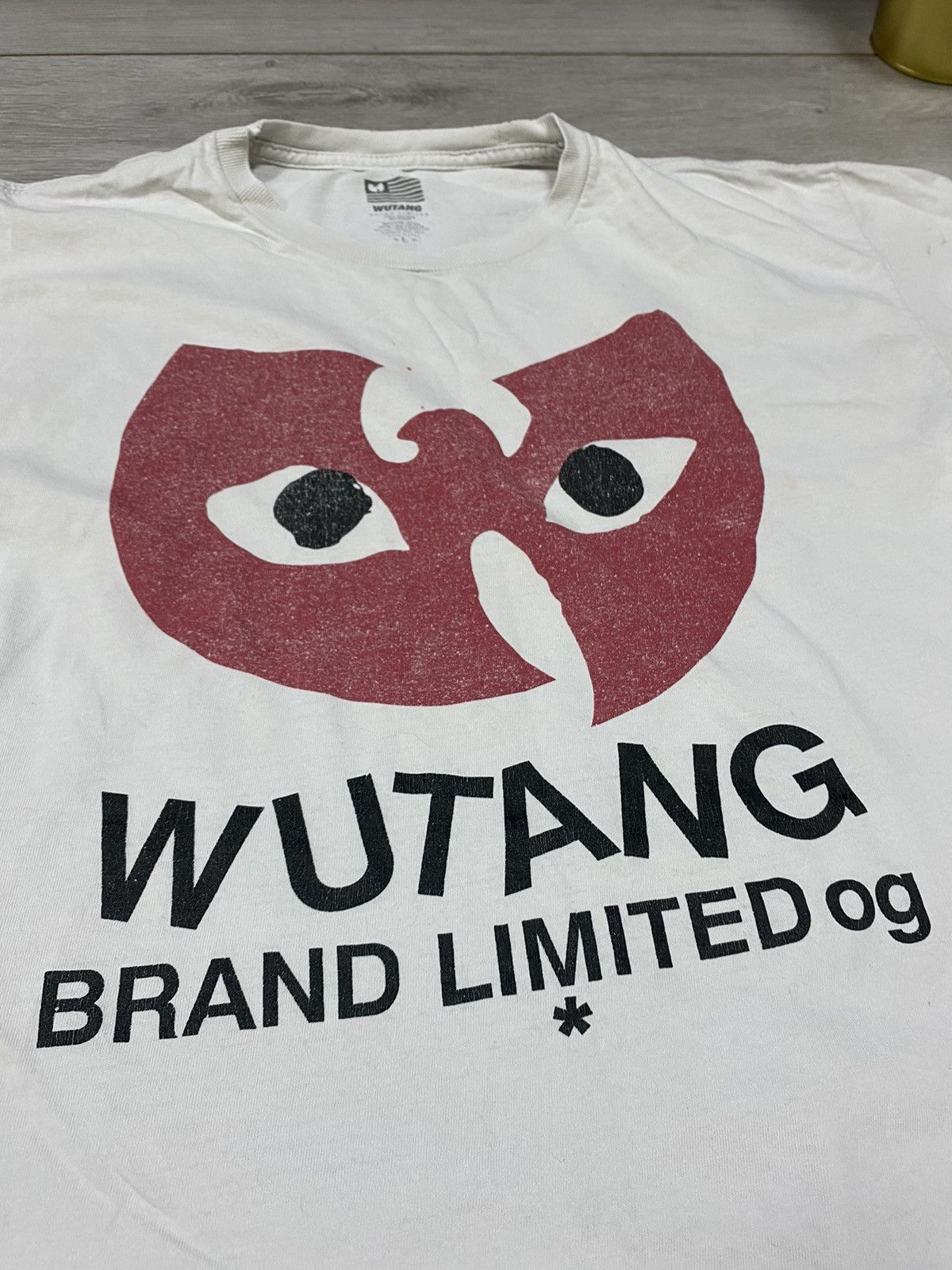 Comme des Garcons Rap Tees Wu Tang Clan Wu tang clan RARE x Comme des garcons play big logo eyes Grailed