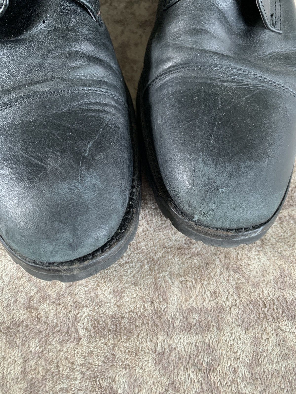 Other Blake McKay Bryan Black Leather Cap Toe Combat Boot Side Zip Size US 9 / EU 42 - 5 Thumbnail