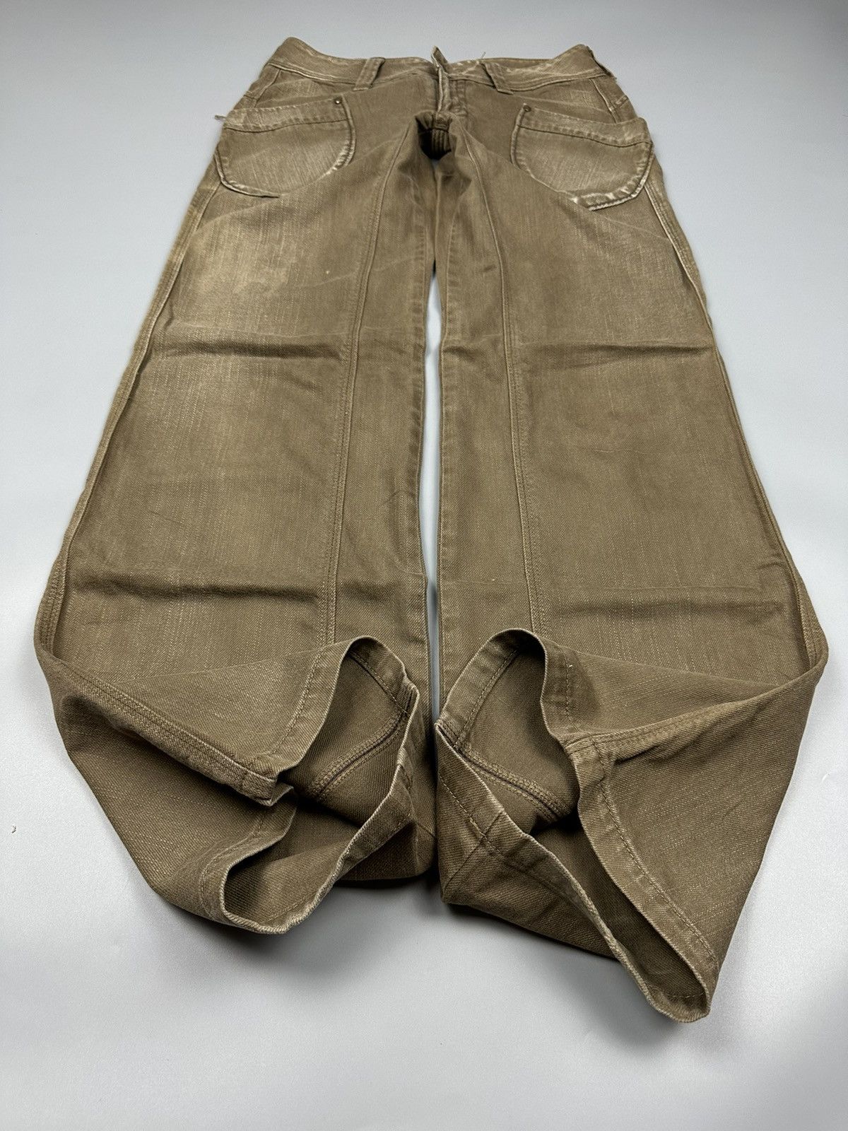 If Six Was Nine × Le Grande Bleu (L.G.B.) Vintage Japanese Queen’s Low Flare Jeans Size US 30 / EU 46 - 7 Thumbnail