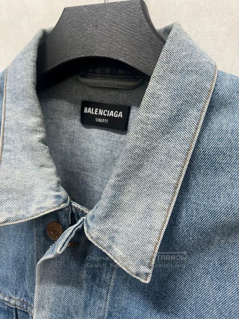 Balenciaga Balenciaga Multi-Zipper Denim Jacket Size US L / EU 52-54 / 3 - 3 Thumbnail