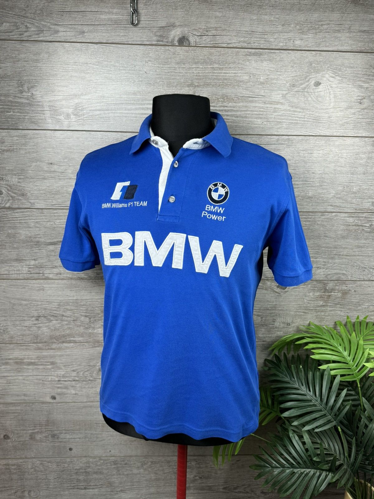 BMW × NASCAR Polo Racing BMW tee T shirt size L vintage Size US L / EU 52-54 / 3 - 4 Thumbnail