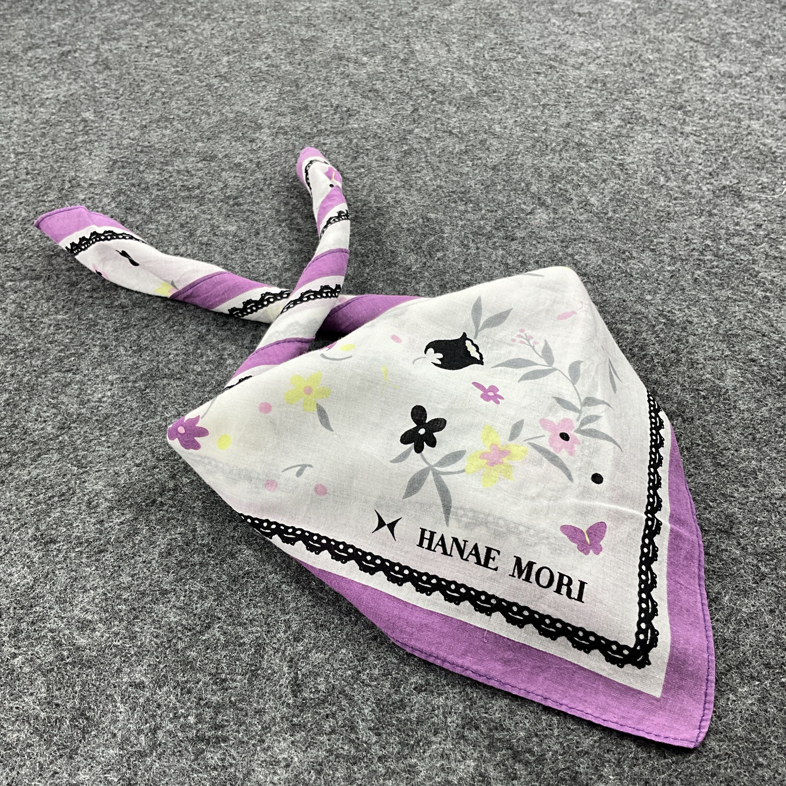 Hanae Mori × Japanese Brand Hanae Mori Handkerchief / Bandana / Neckerchief B047 Size ONE SIZE - 2 Thumbnail