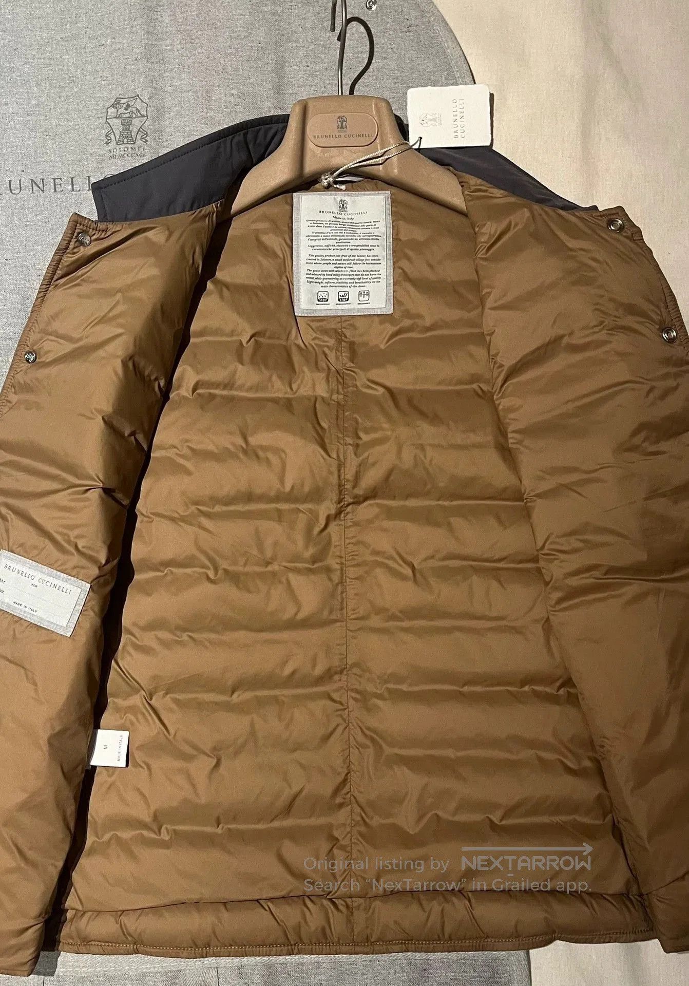 Brunello Cucinelli Brunello Cucinelli Men's Down Vest. Size US M / EU 48-50 / 2 - 2 Thumbnail