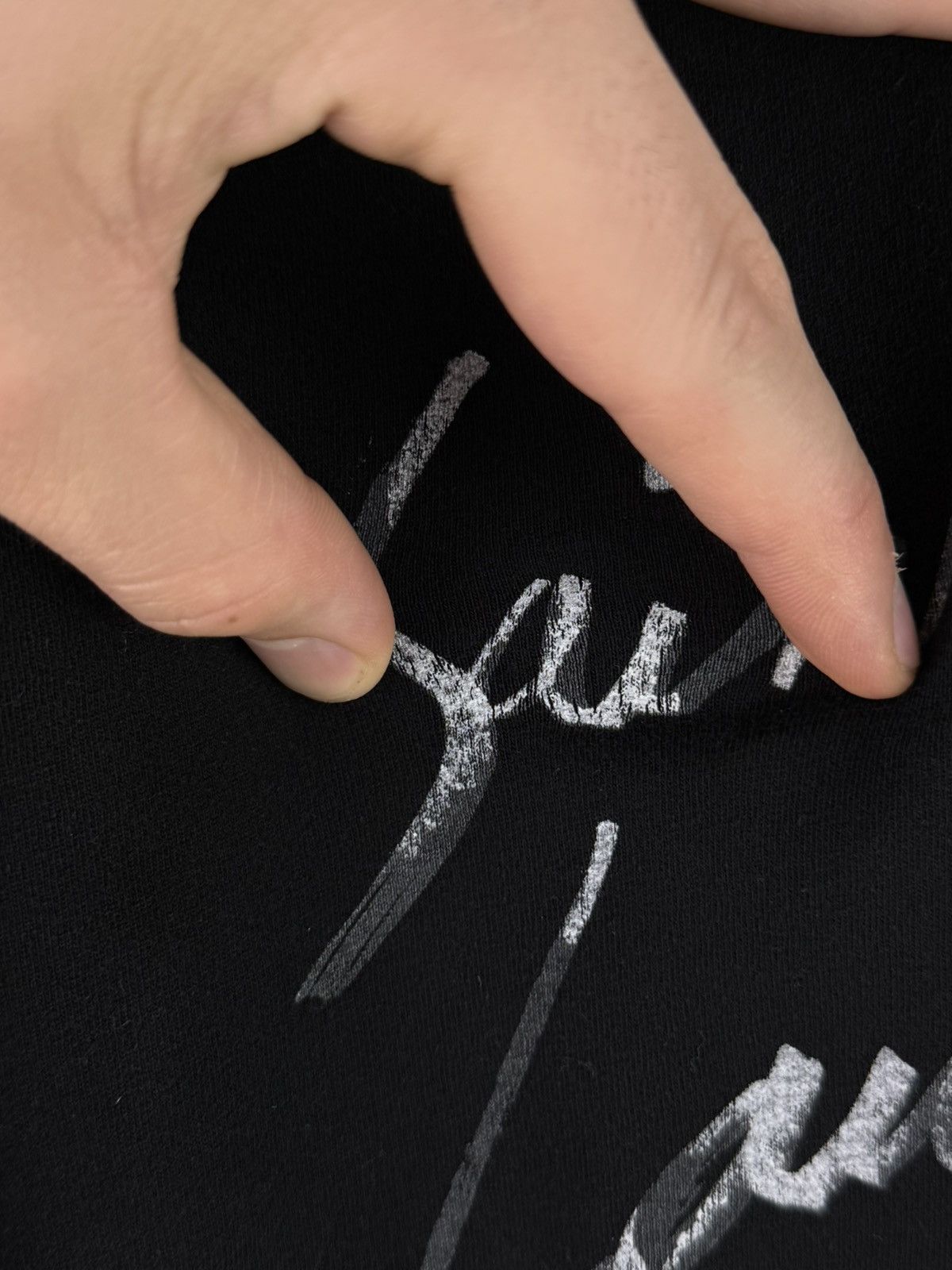 Saint Laurent Paris Saint Laurent Paris Signature Women’s Top T-Shirt Size L / US 10 / IT 46 - 4 Thumbnail