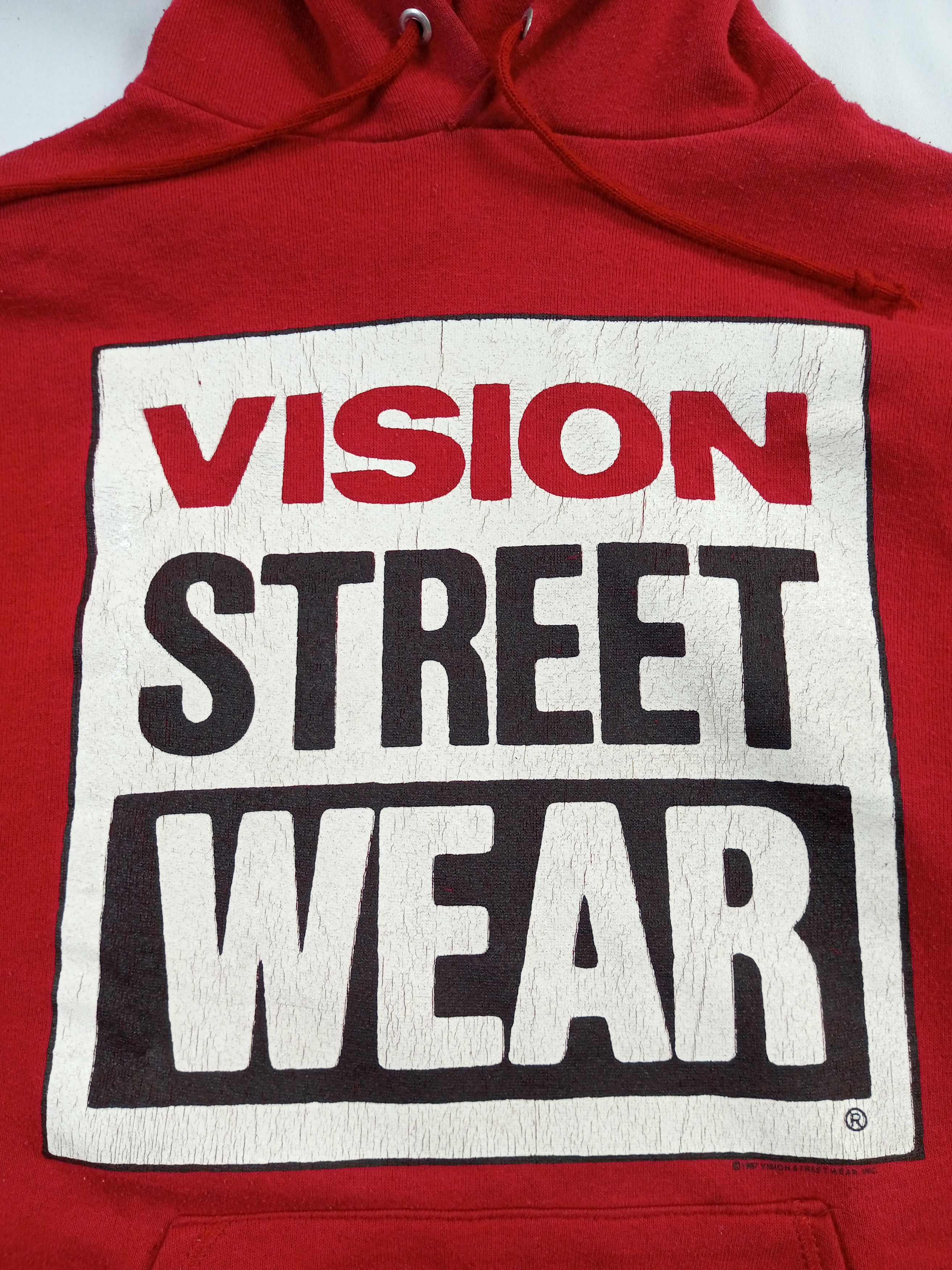 Vintage × Vision Streetwear VINTAGE 90s VISION STREETWEAR SKATEBOARD HOODIE Size US M / EU 48-50 / 2 - 5 Thumbnail