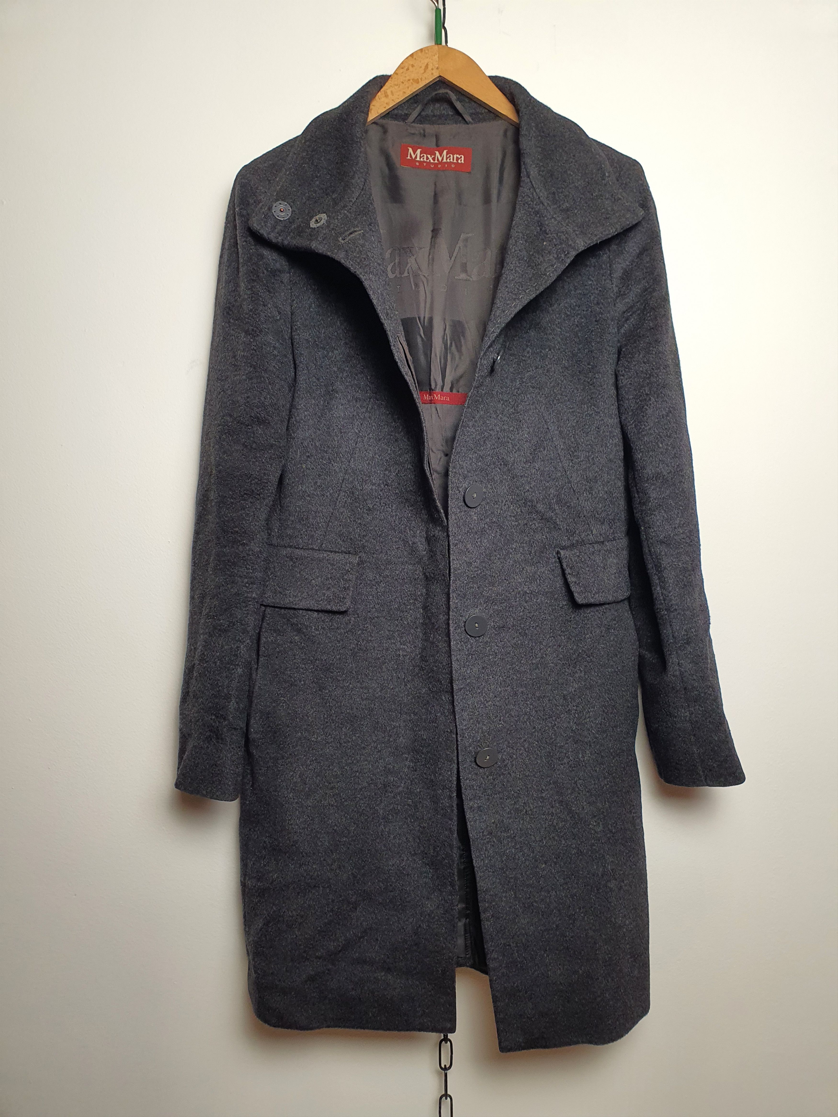 Max Mara Max Mara Studio Wool Coat Size XS / US 0-2 / IT 36-38 - 7 Thumbnail