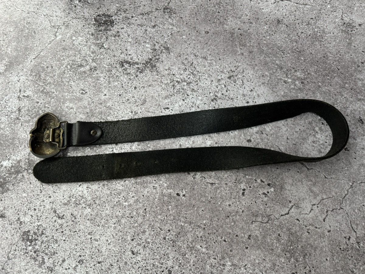 Japanese Brand × Vintage Skull Black Leather Mexico Belt Vintage Size ONE SIZE - 6 Thumbnail