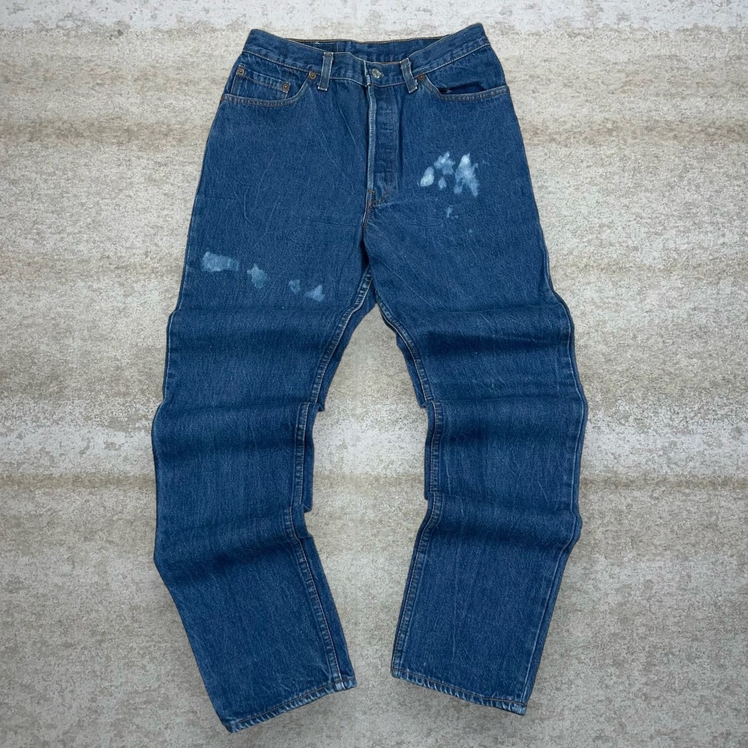 Levi's Vintage 90s Levis Jeans 501 28x30 Regular Straight Dark Wash Size US 28 / EU 44 - 2 Thumbnail