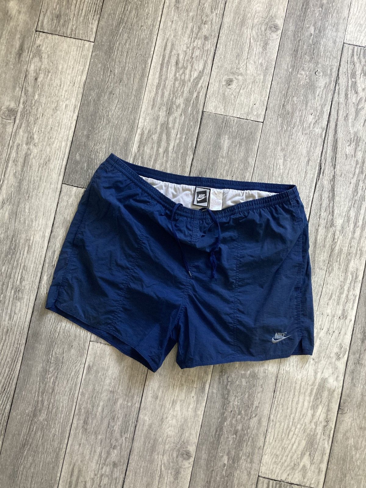 Nike × Vintage Vintage 90’s Nike shorts L y2k uk drill drip tech fleece acg Size US 34 / EU 50 - 2 Thumbnail