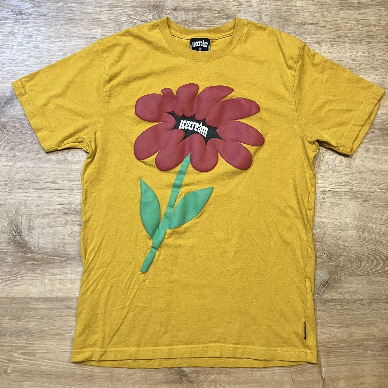 Icecream Ice Cream Flower BBC Billionaire Boys Club SS Yellow Tee Size US M / EU 48-50 / 2 - 1 Thumbnail