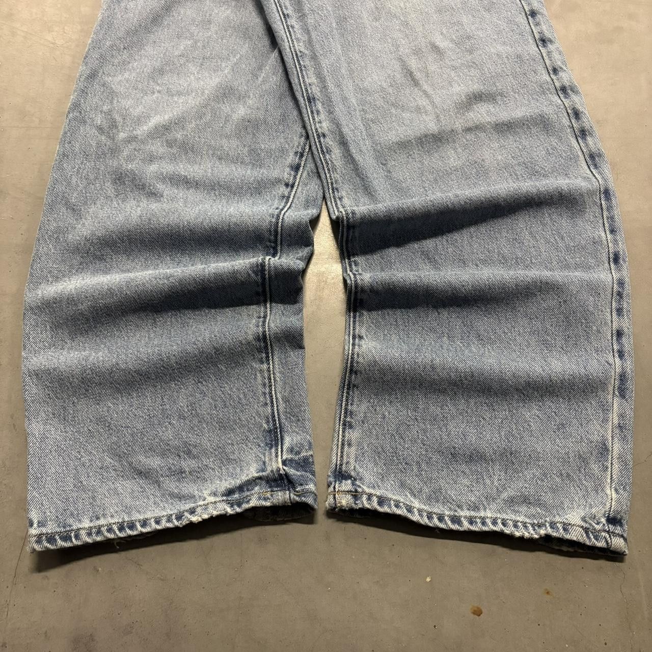 Vintage Crazy Vintage Y2K/2000s Super Baggy Wideleg Skater Streetwear Medium Wash Denim Jeans! Size US 32 / EU 48 - 3 Thumbnail