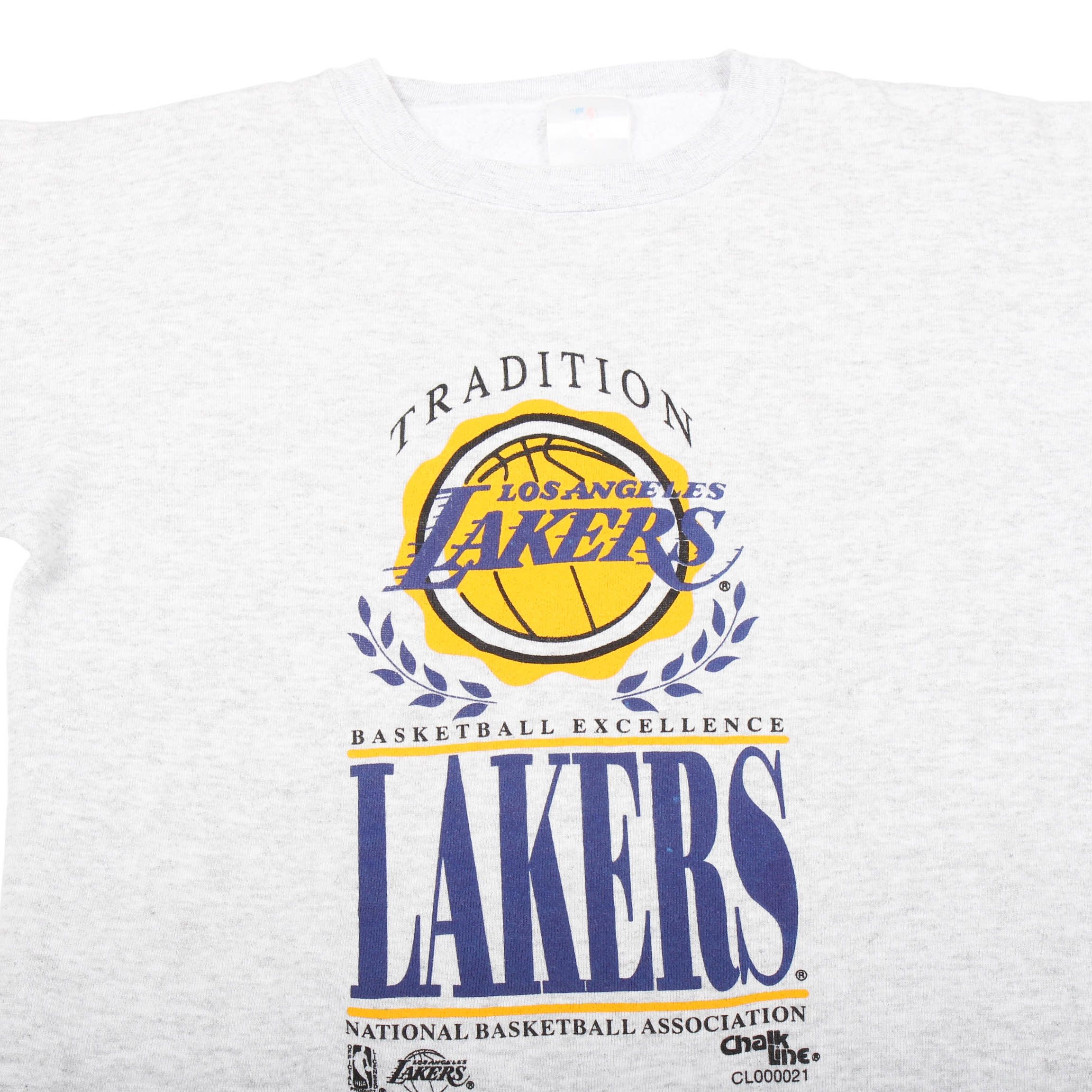 NBA Los Angeles Lakers Sweatshirt 90s NBA Crewneck Size US L / EU 52-54 / 3 - 3 Thumbnail