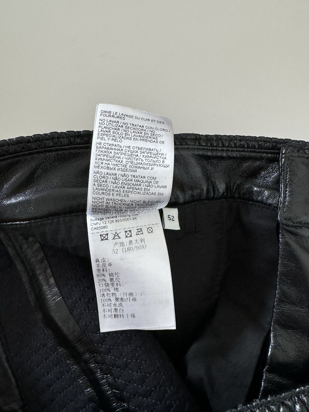 Bottega Veneta Bottega Veneta Intrecciato Leather Pants Size US 36 / EU 52 - 11 Thumbnail